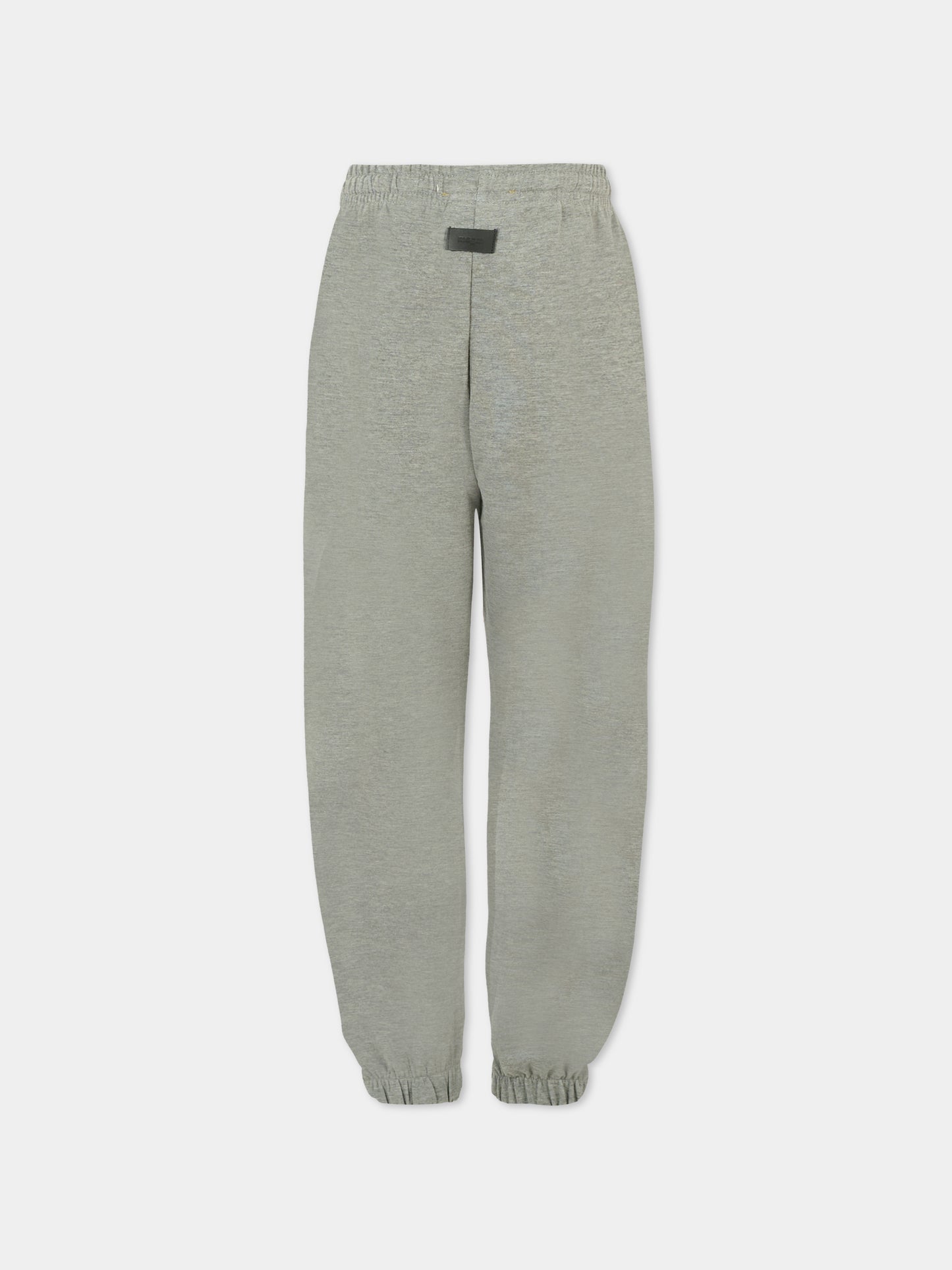 Pantaloni grigi per bambini con logo,Msgm Kids,F5MSJUFP277 104