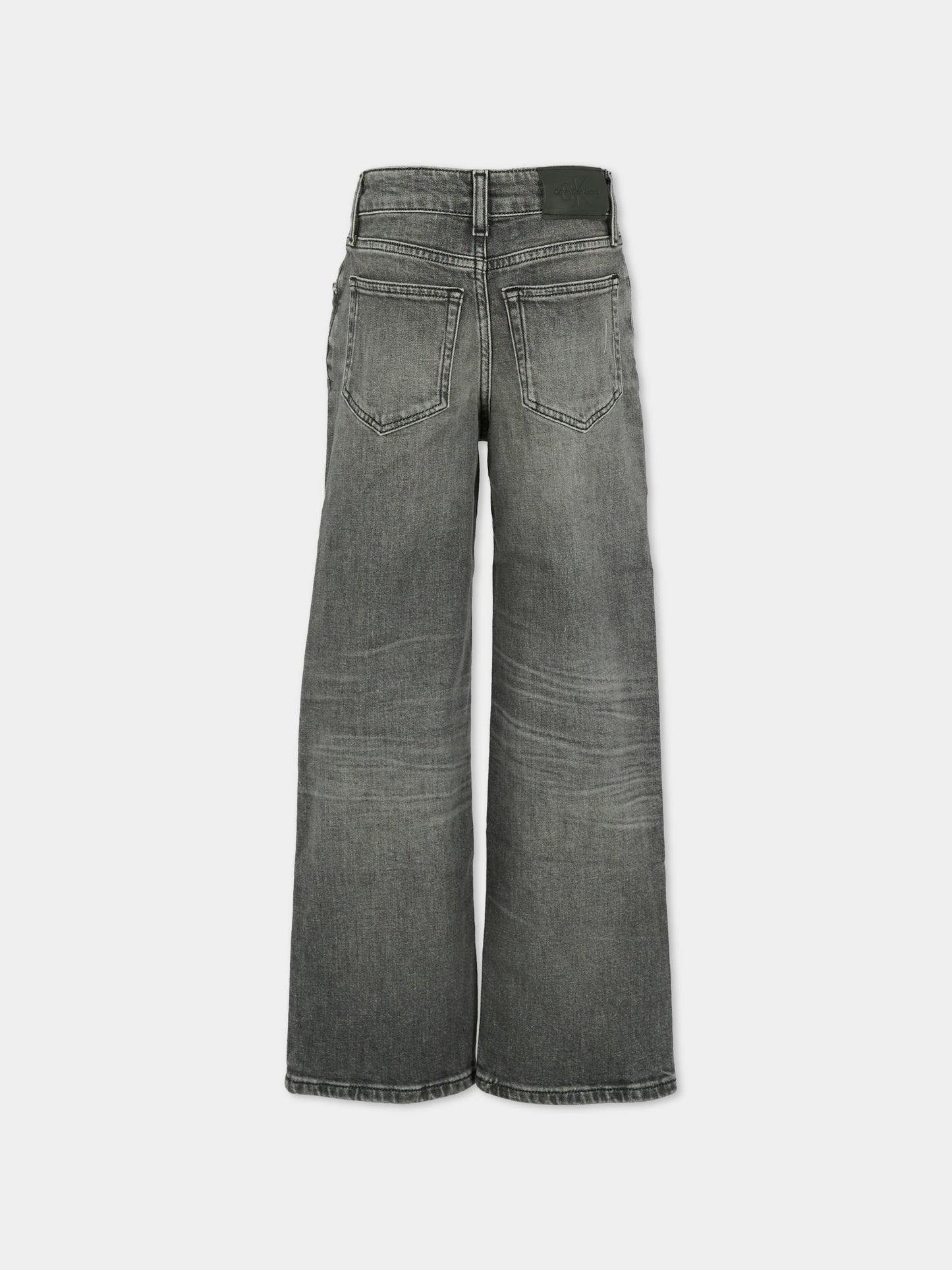 Jeans neri per bambino,Calvin Klein Kids,25WCKIB0IB02550 1BY