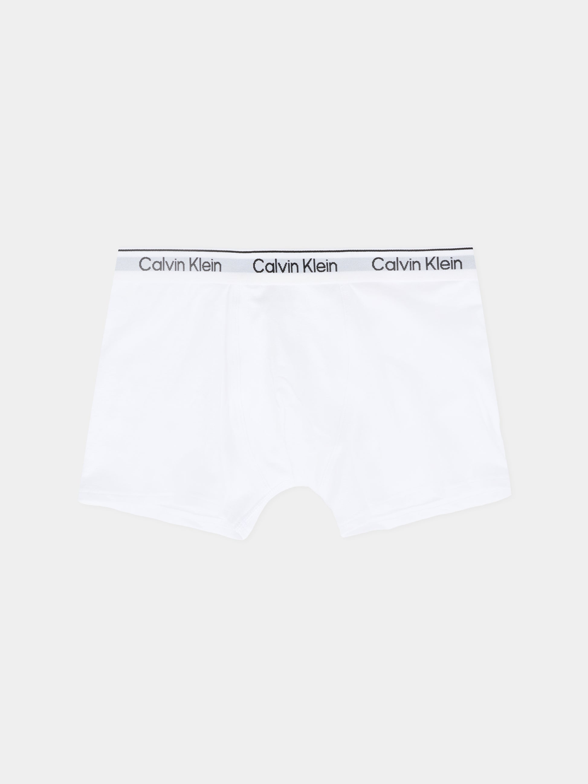 Set boxer bianco per bambino con logo,Calvin Klein Kids,25WCAB70B700506 0TV