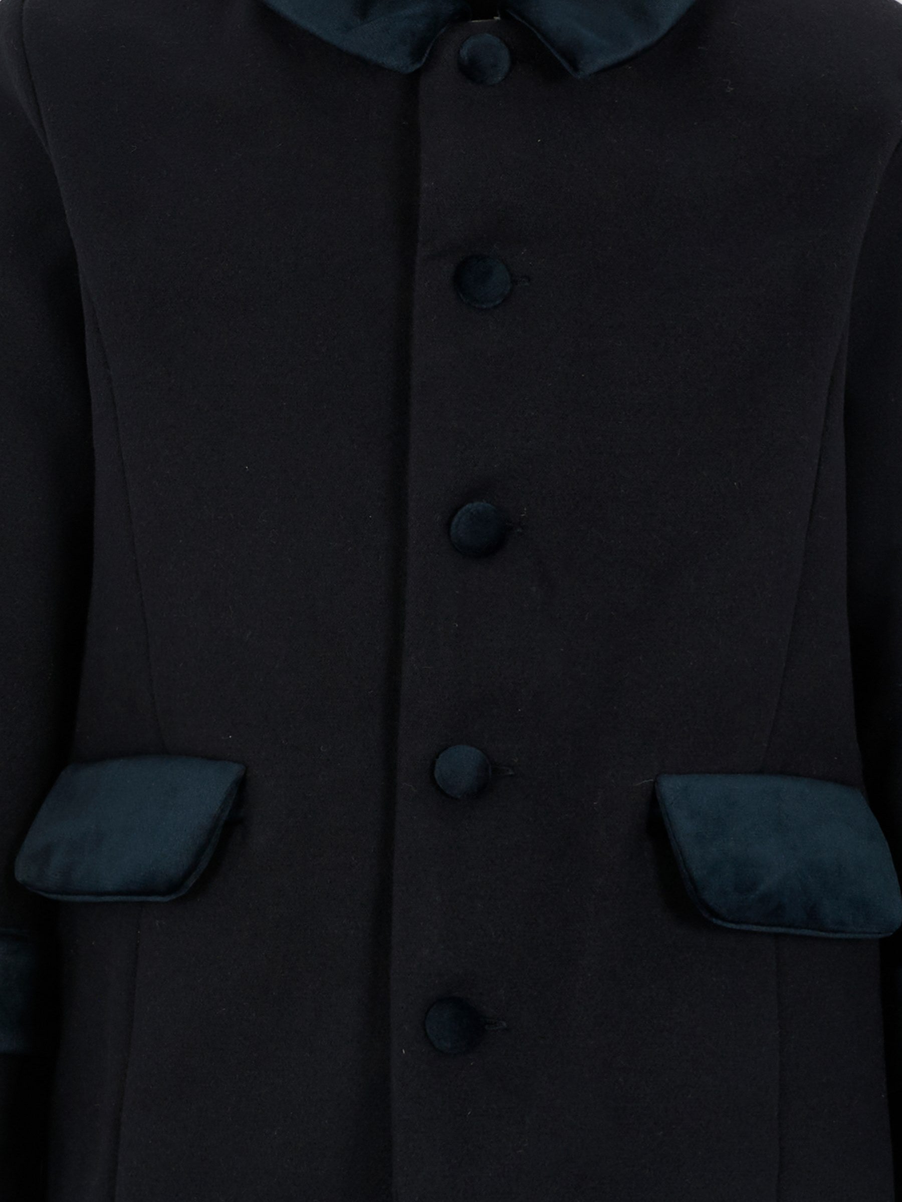 Cappotto blu per bambino,Patachou,PAP CA4133380 360