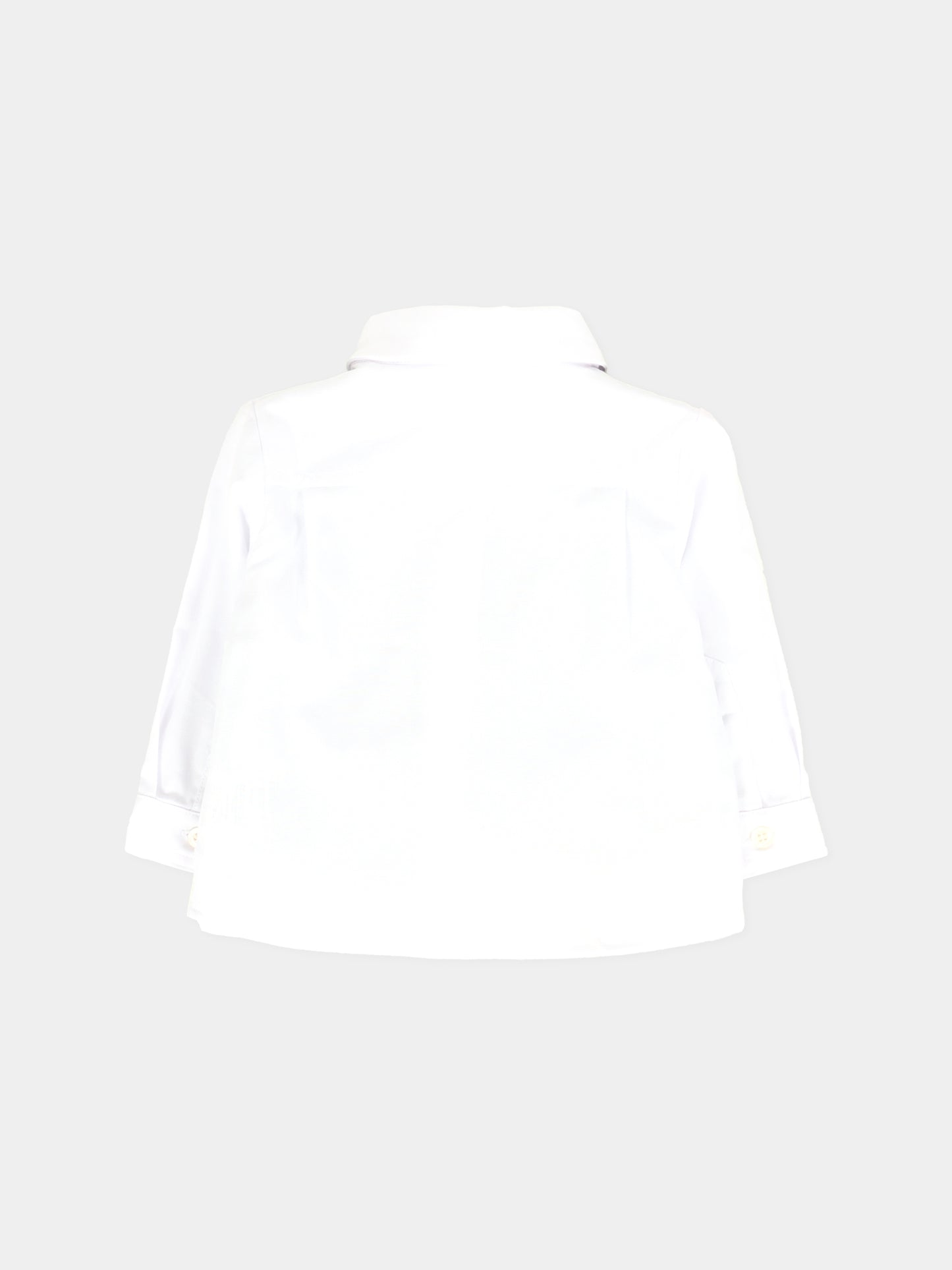 Camicia bianca per neonato con papillon,Patachou,PAP CM4133385 360