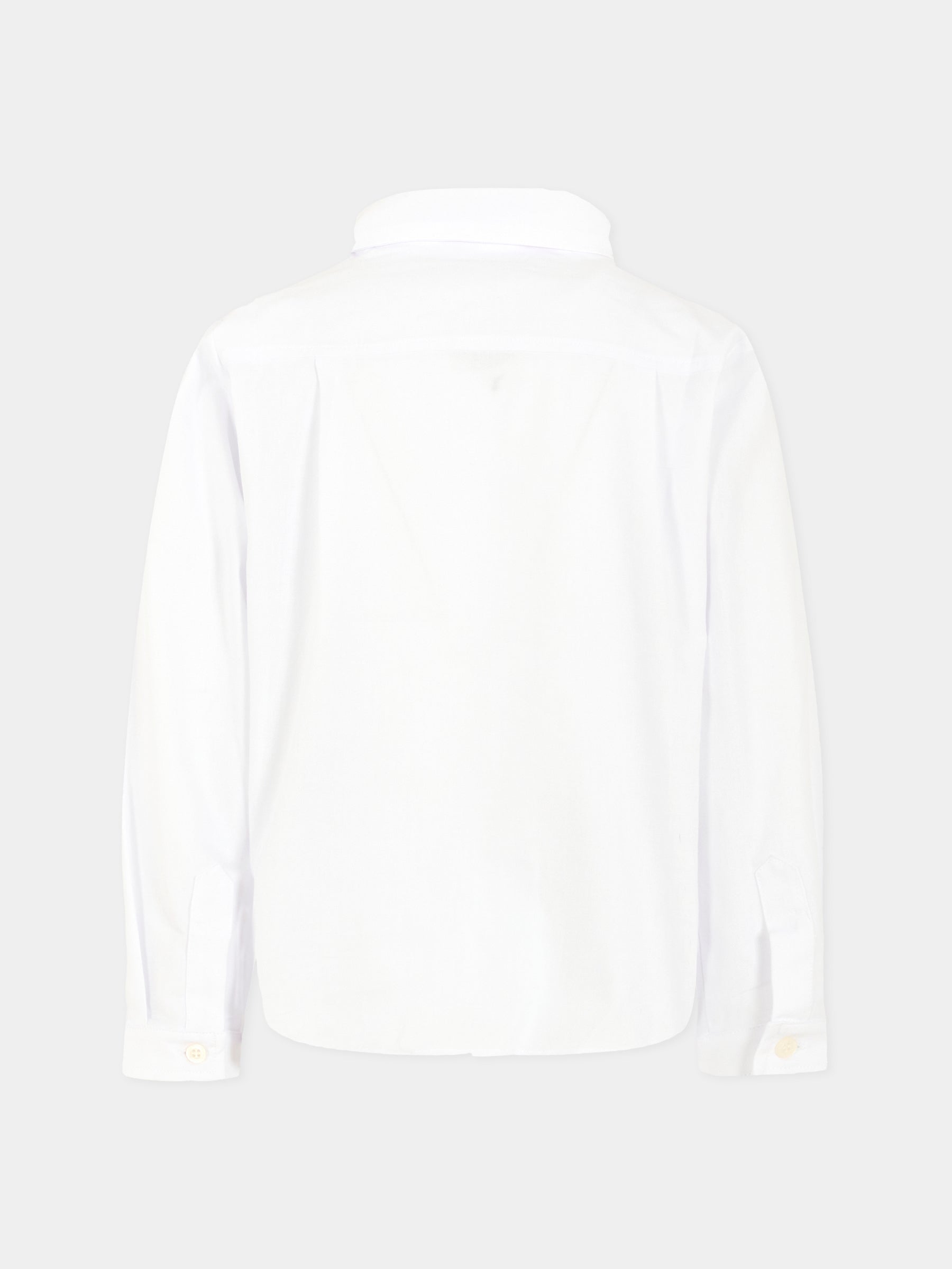 Camicia bianca per bambino con papillon,Patachou,PAP CM4133385 360