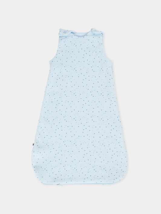 Sacco nanna celeste per neonato con stelle,Petit Bateau,A0E1F 01