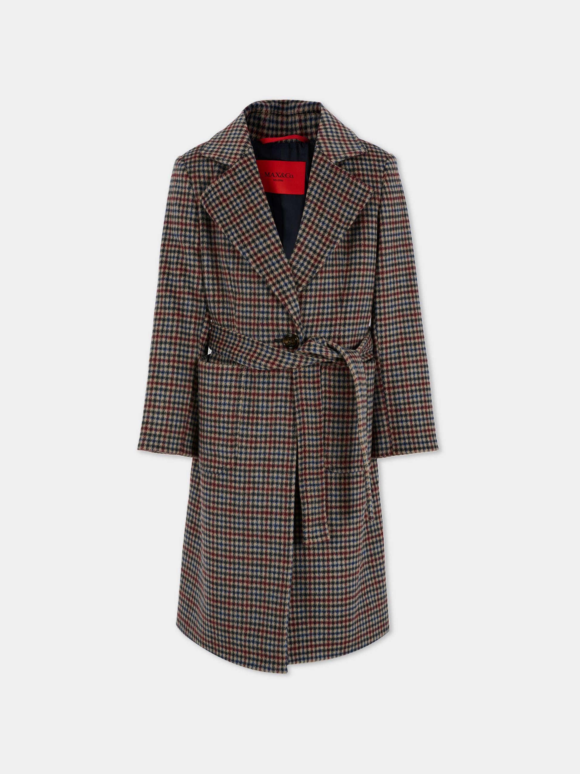 Cappotto grigio per bambina,Max&co,MX0001-MX00G-MXC15