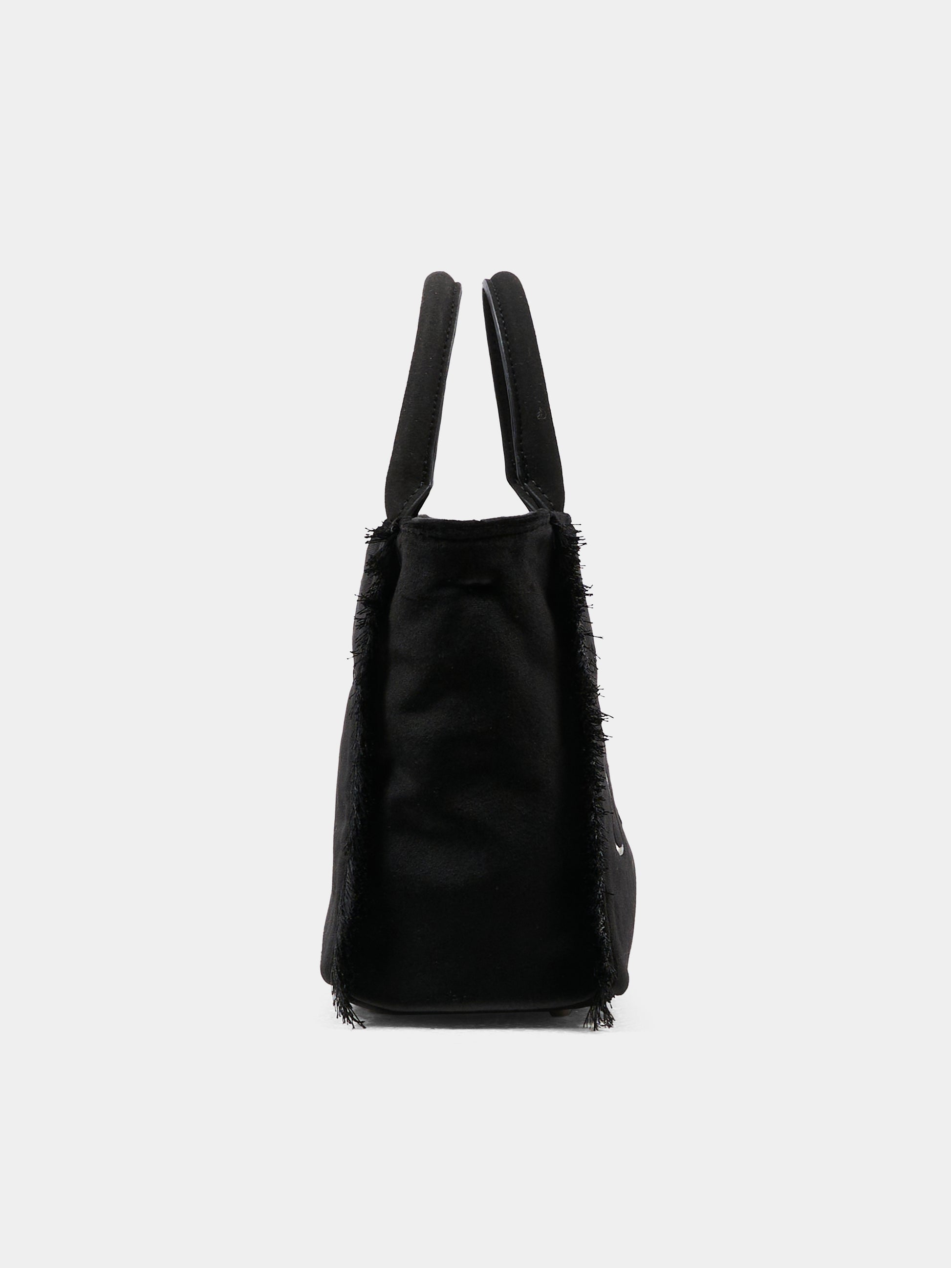 Borsa Vanity Mini nera per bambina con logo,Mc2 Saint Barth,VAMI027 - 00207I
