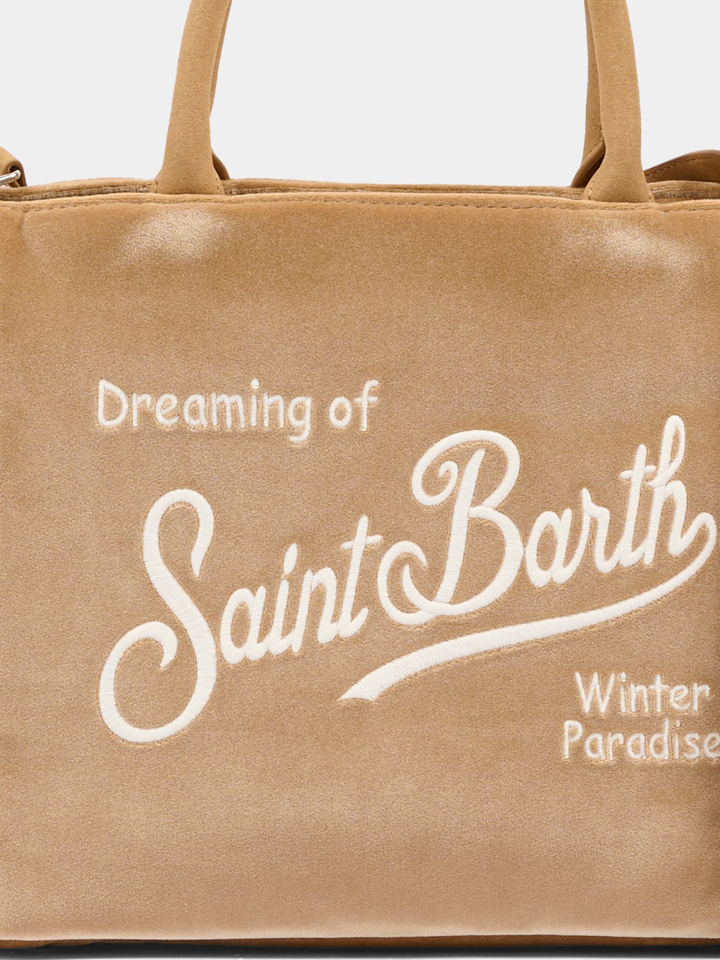 Borsa Colette beige per bambina con logo,Mc2 Saint Barth,COL0038 - 00296I