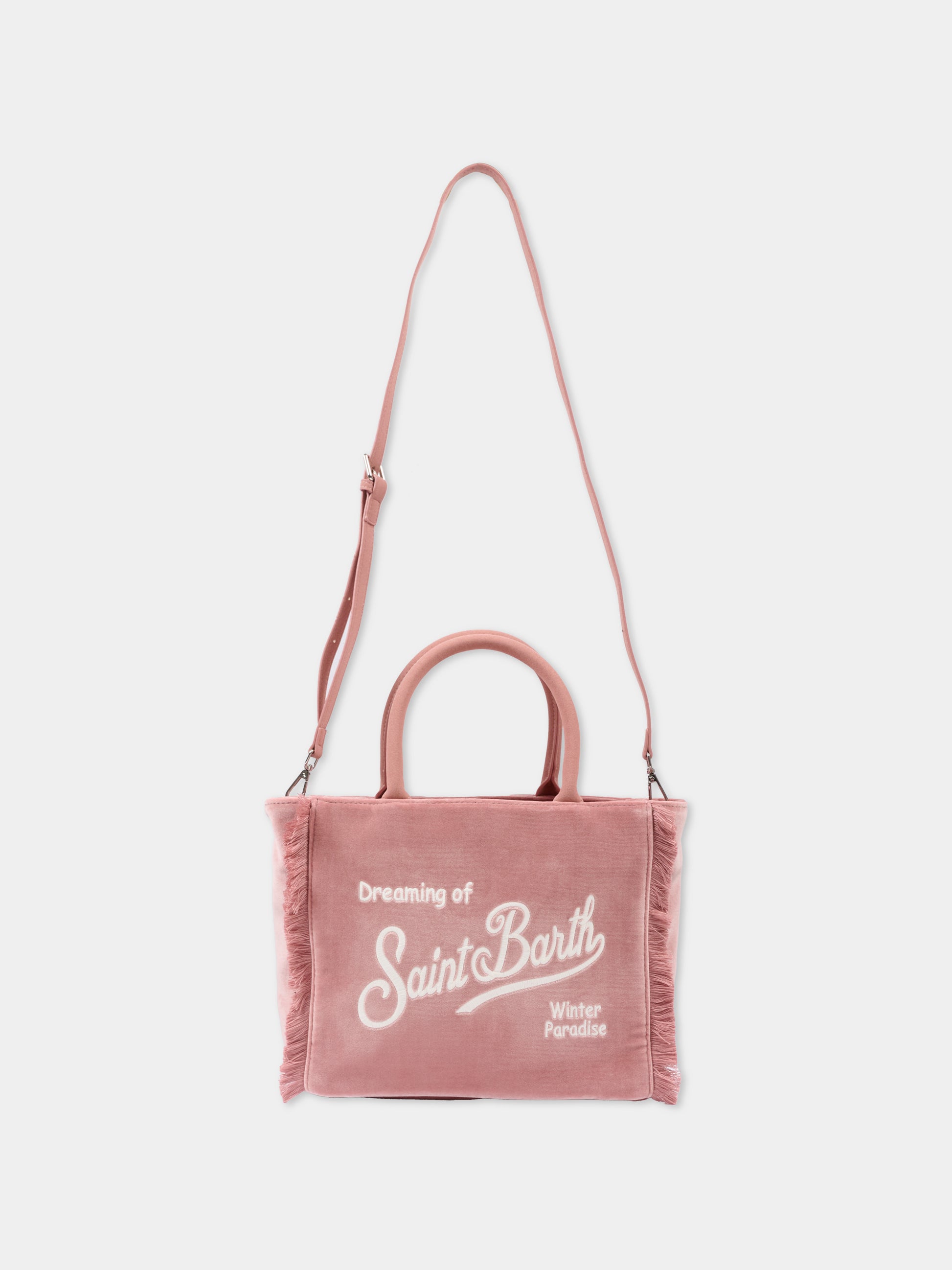 Borsa Colette rosa per bambina con logo,Mc2 Saint Barth,COL0038 - 00242I