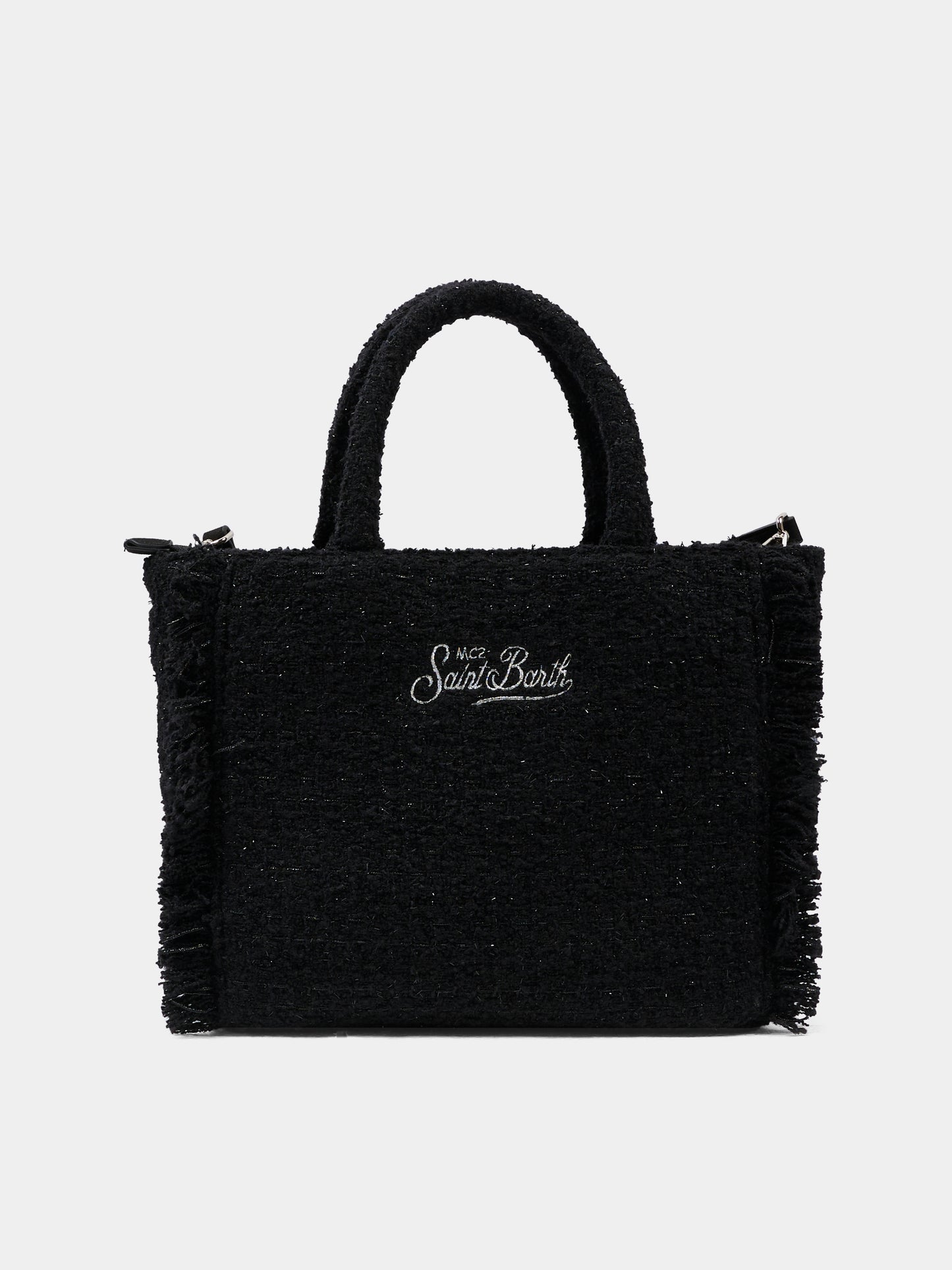 Borsa Colette nera per bambina con logo,Mc2 Saint Barth,COL0036 - 00207I