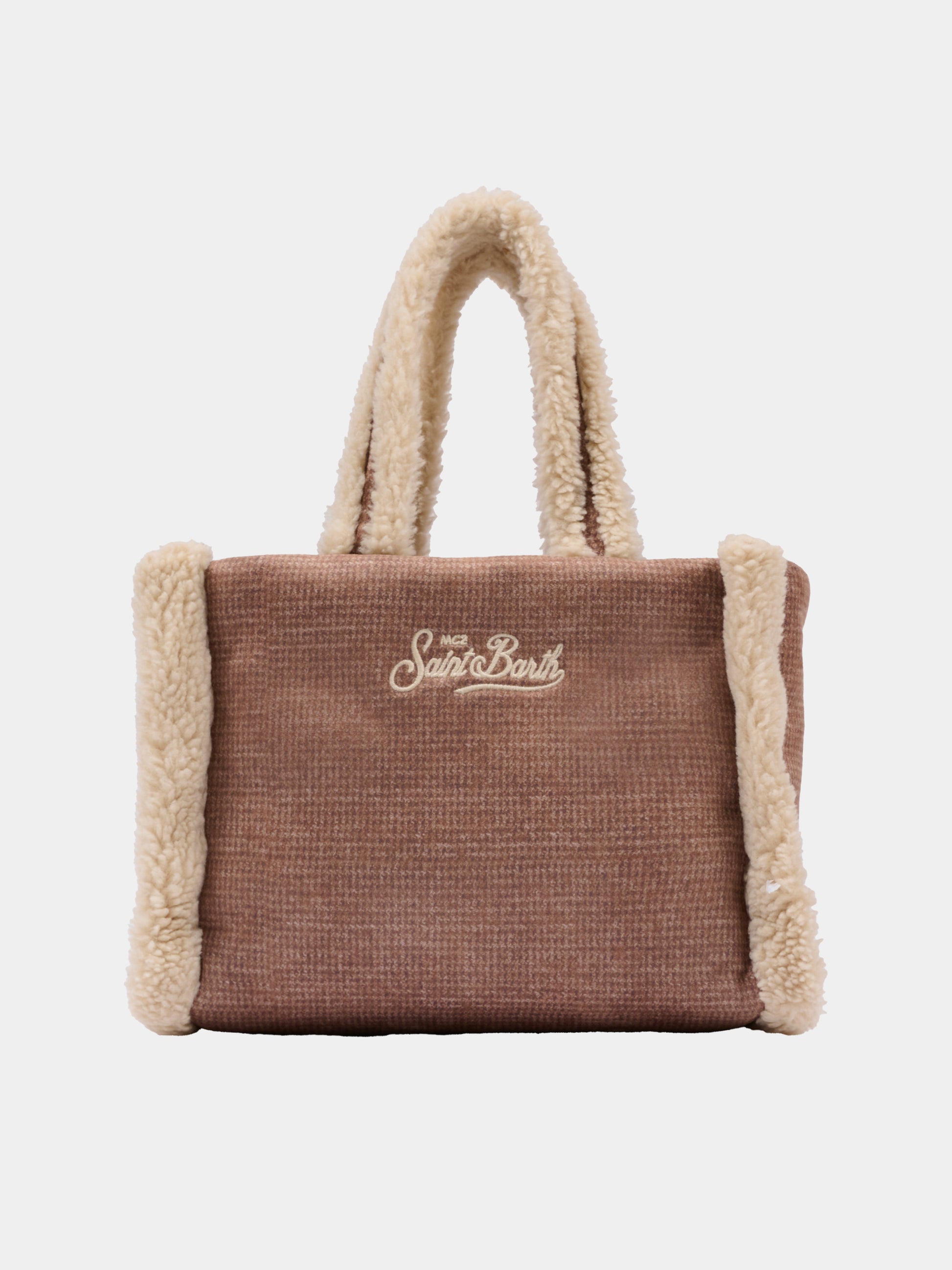 Borsa Colette marrone per bambina con logo,Mc2 Saint Barth,COL0031 - 00285I