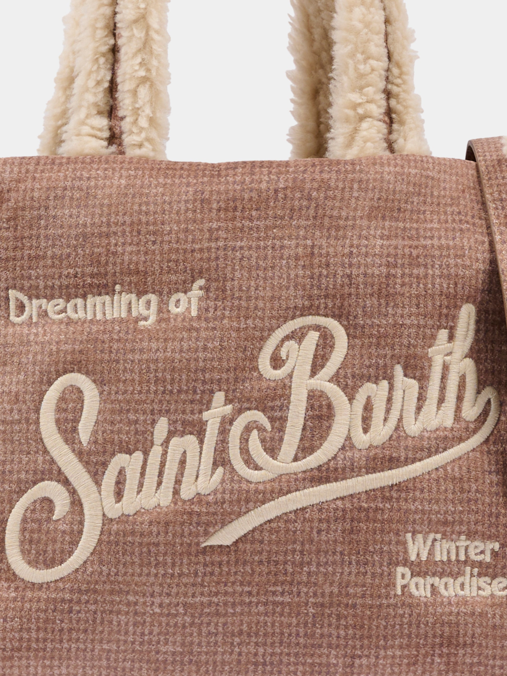 Borsa Colette marrone per bambina con logo,Mc2 Saint Barth,COL0031 - 00285I