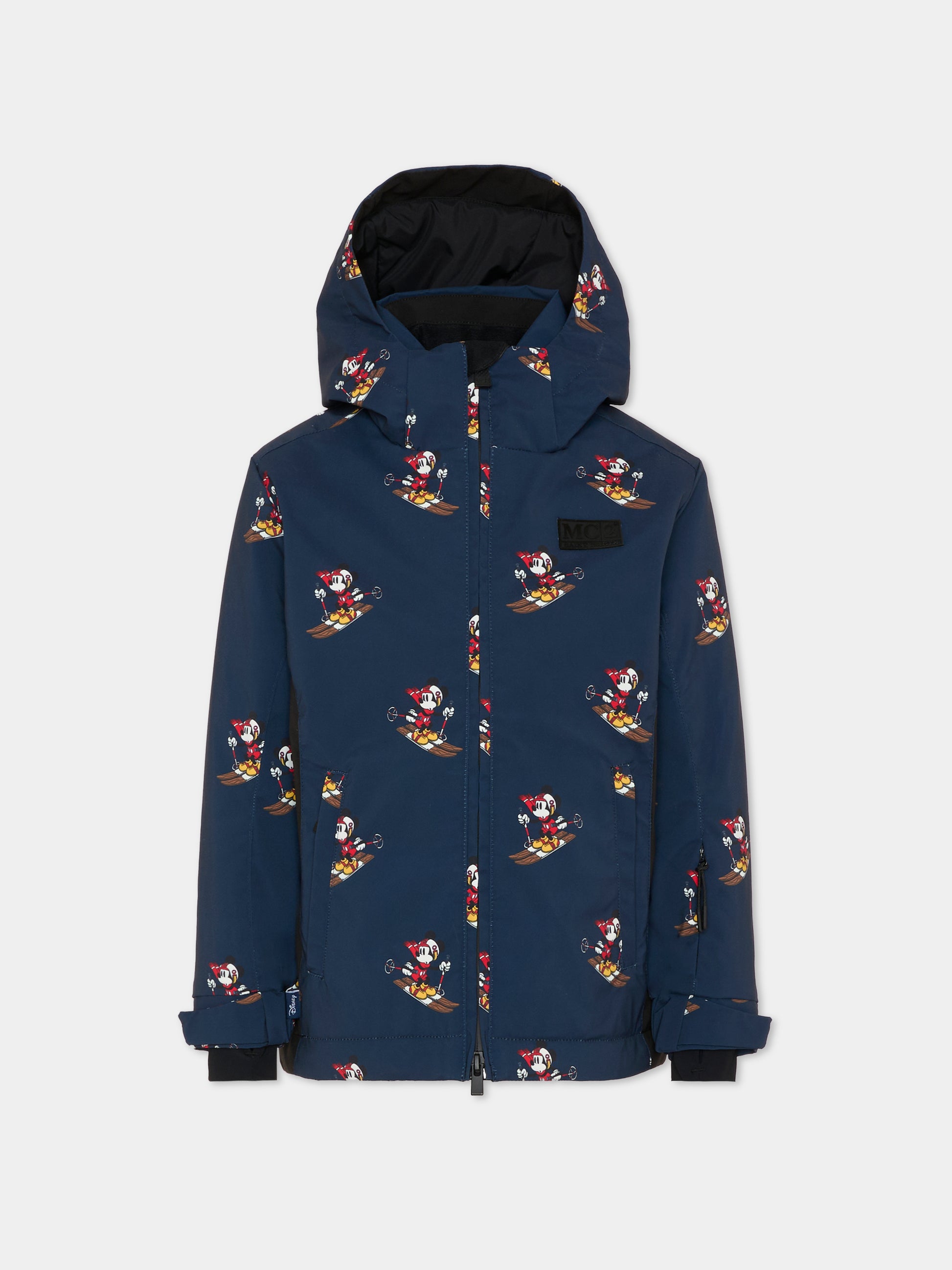 Piumino da neve blu per bambino con Topolino,Mc2 Saint Barth,WLD0001 - 00822I