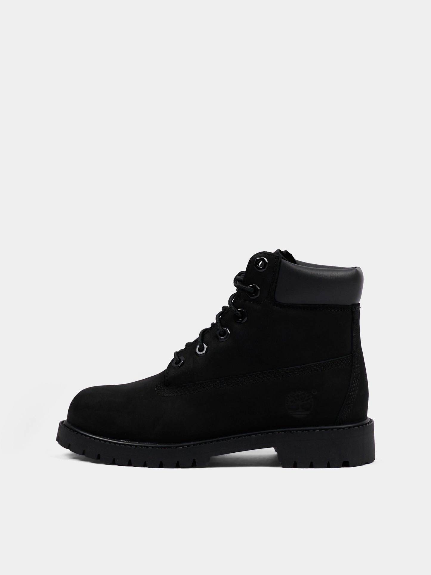 Anfibi neri per bambini con logo,Timberland,TB1129070011