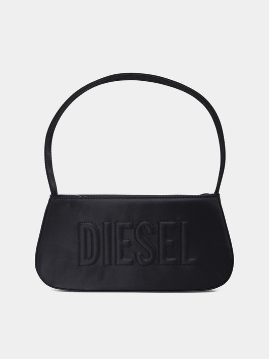 Borsa Wdelia nera per bambina con logo,Diesel,J02521-KXBEW-K900