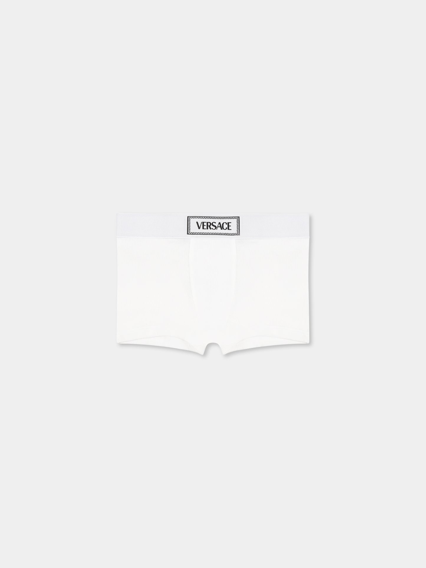 Set boxer multicolor per bambino con logo '90s vintage,Versace,1018786 1A13344 2W240