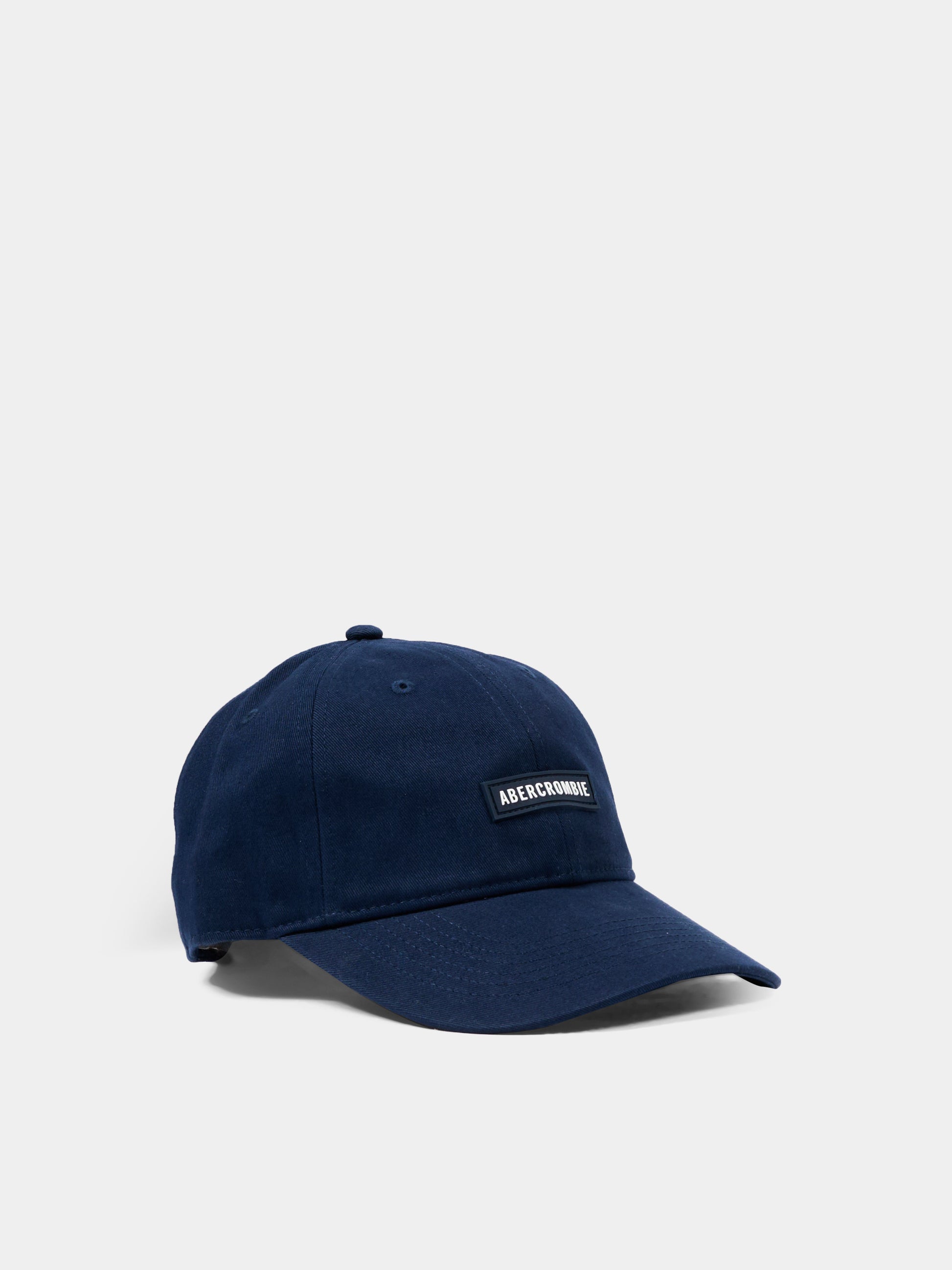 Cappello con visiera blu per bambini con logo,Abercrombie & Fitch,9AW022 U3K