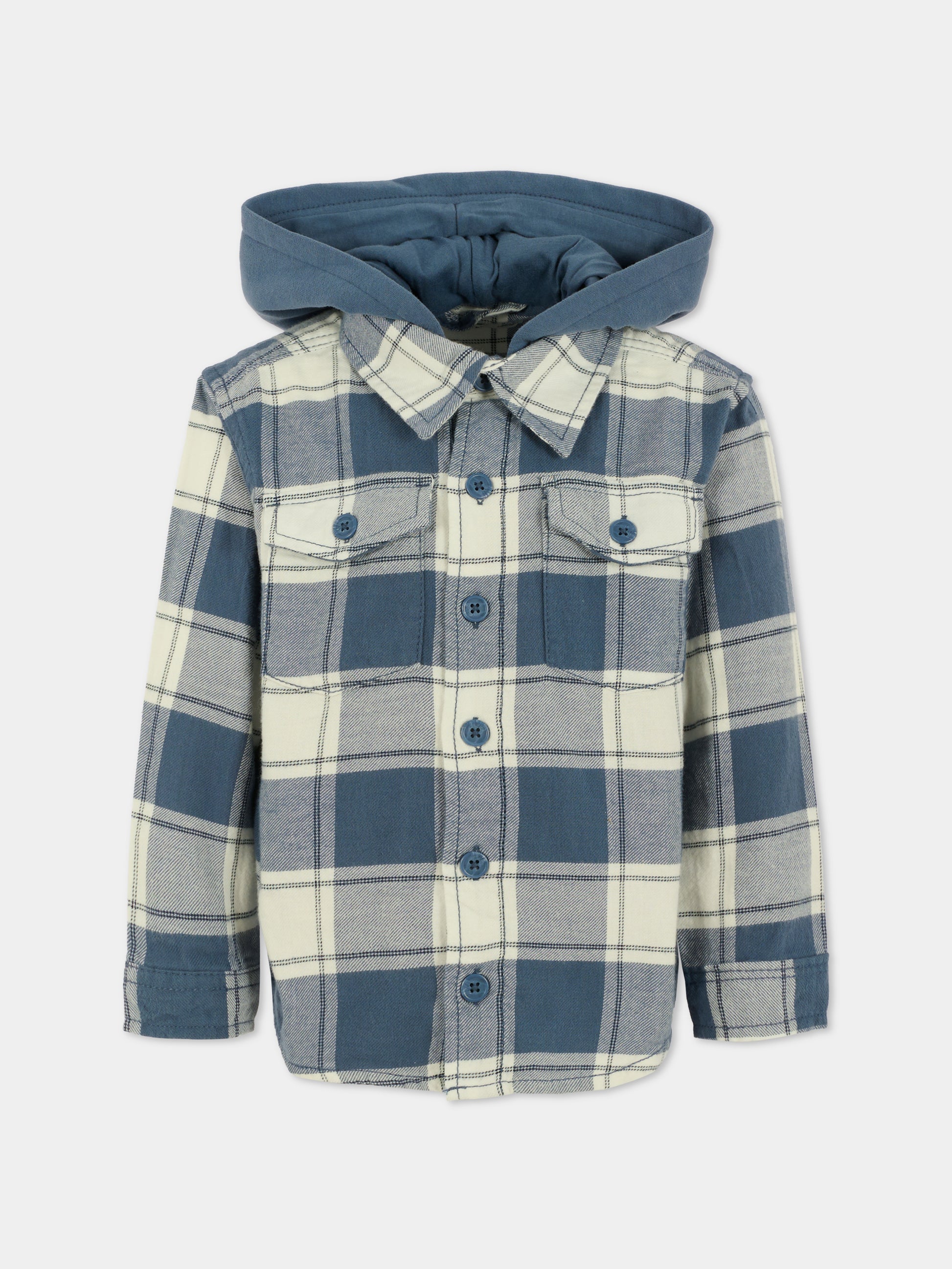 Camicia blu per bambino,Abercrombie & Fitch,AF93AF72 93AF72 C1E