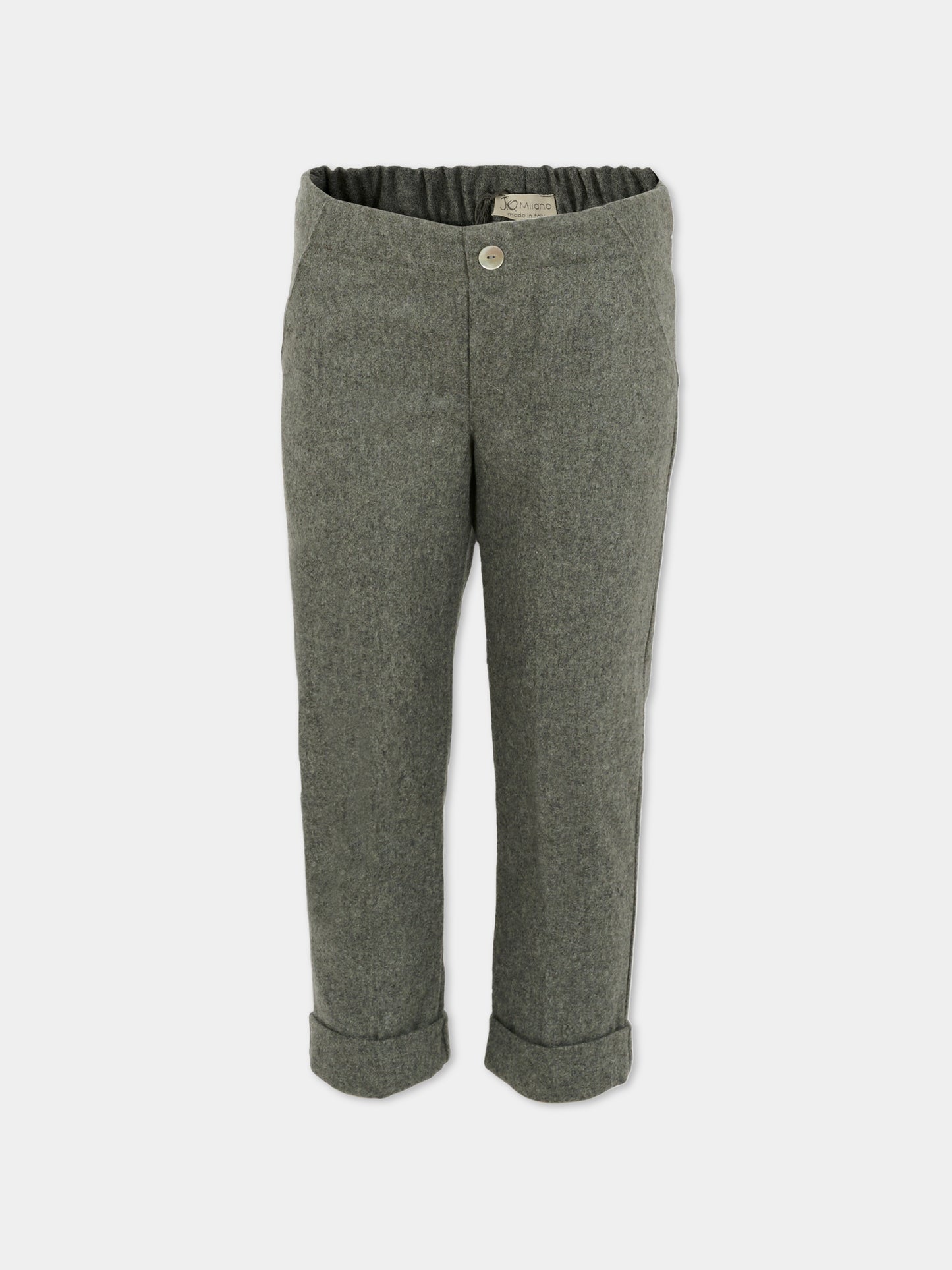 Pantaloni grigi per bambino,J.o. Milano,564Z2 GRIGIO