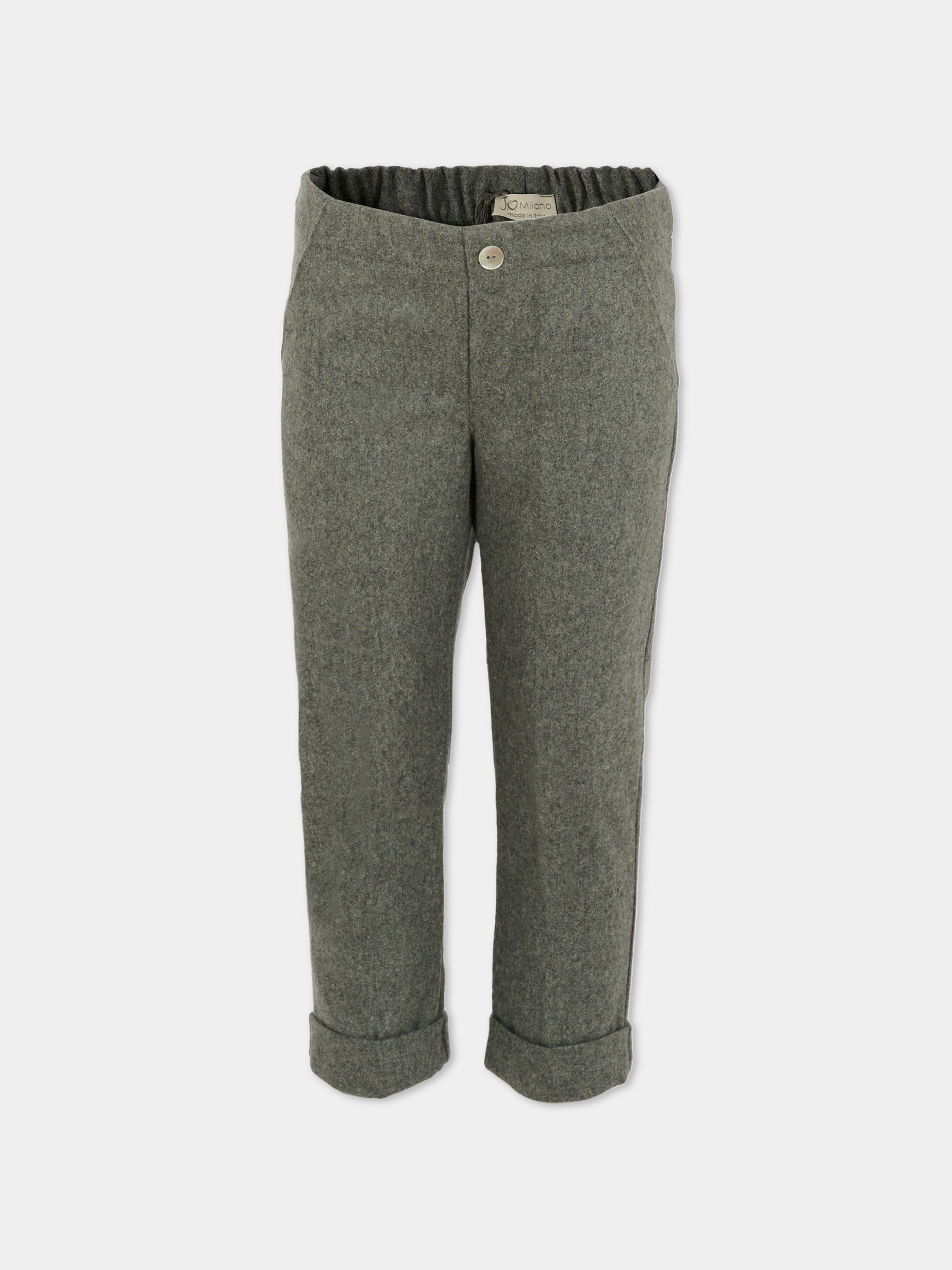 Pantaloni grigi per bambino,J.o. Milano,564Z2 GRIGIO