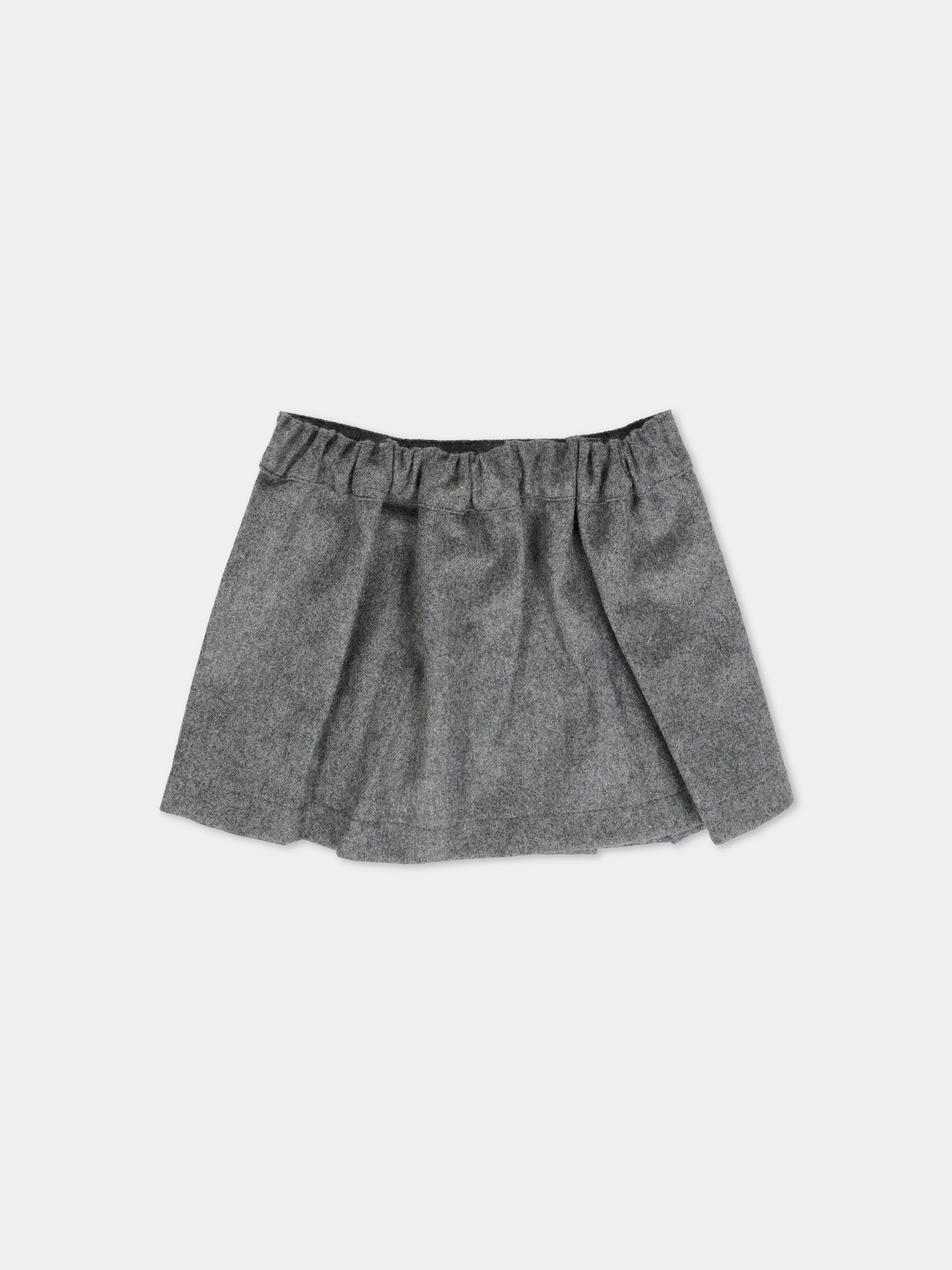 Gonna grigia per neonata,J.o. Milano,562X1 GRIGIO