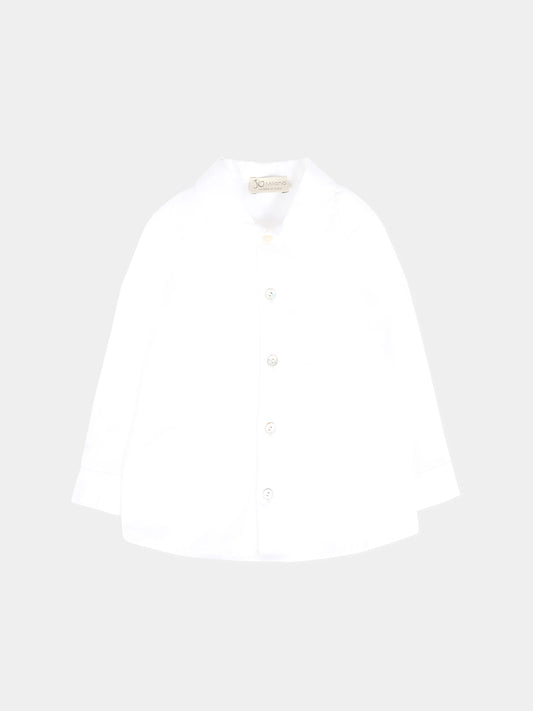 Camicia bianca per neonato,J.o. Milano,566Z8 BIANCO