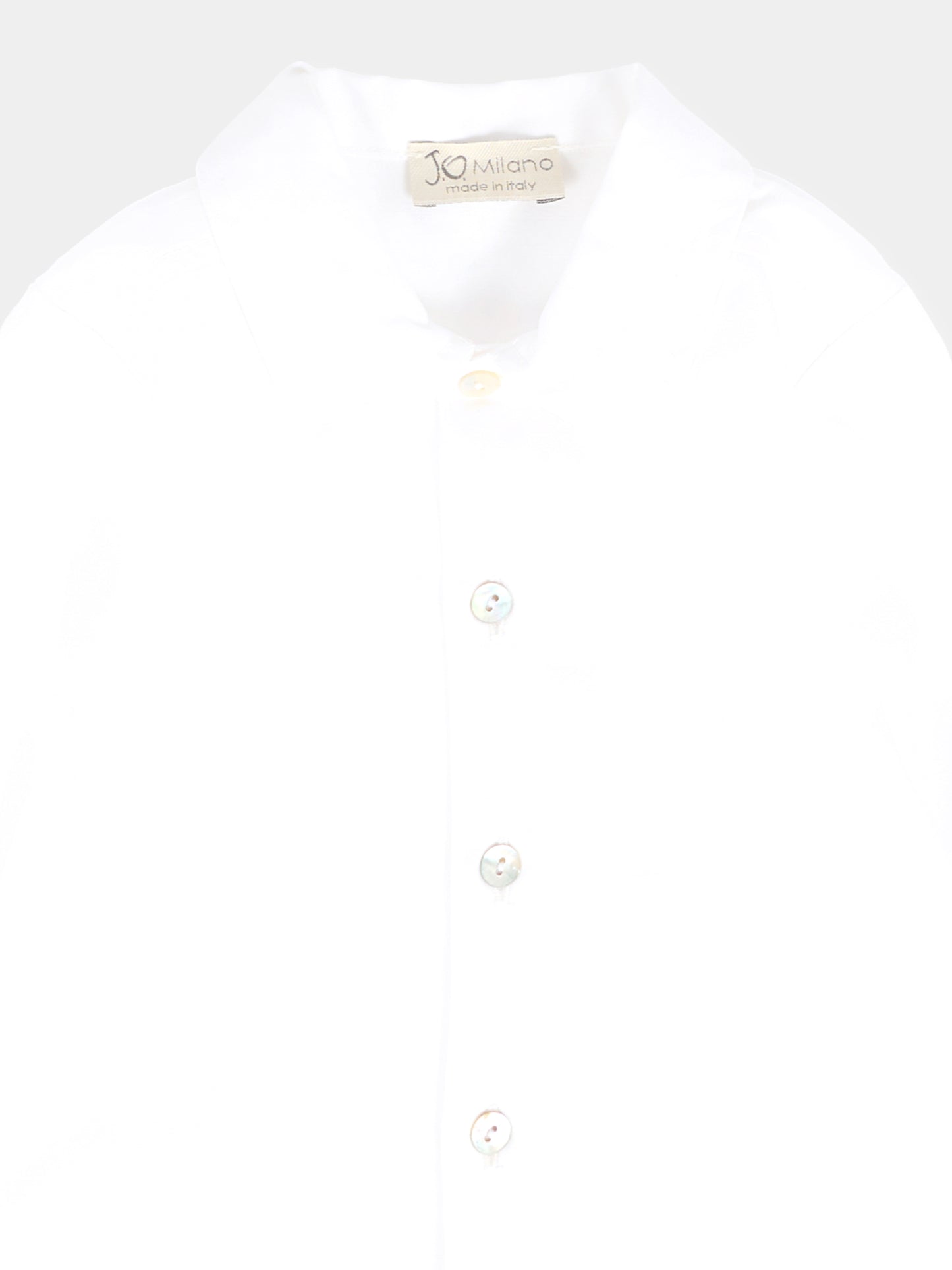 Camicia bianca per neonato,J.o. Milano,566Z8 BIANCO