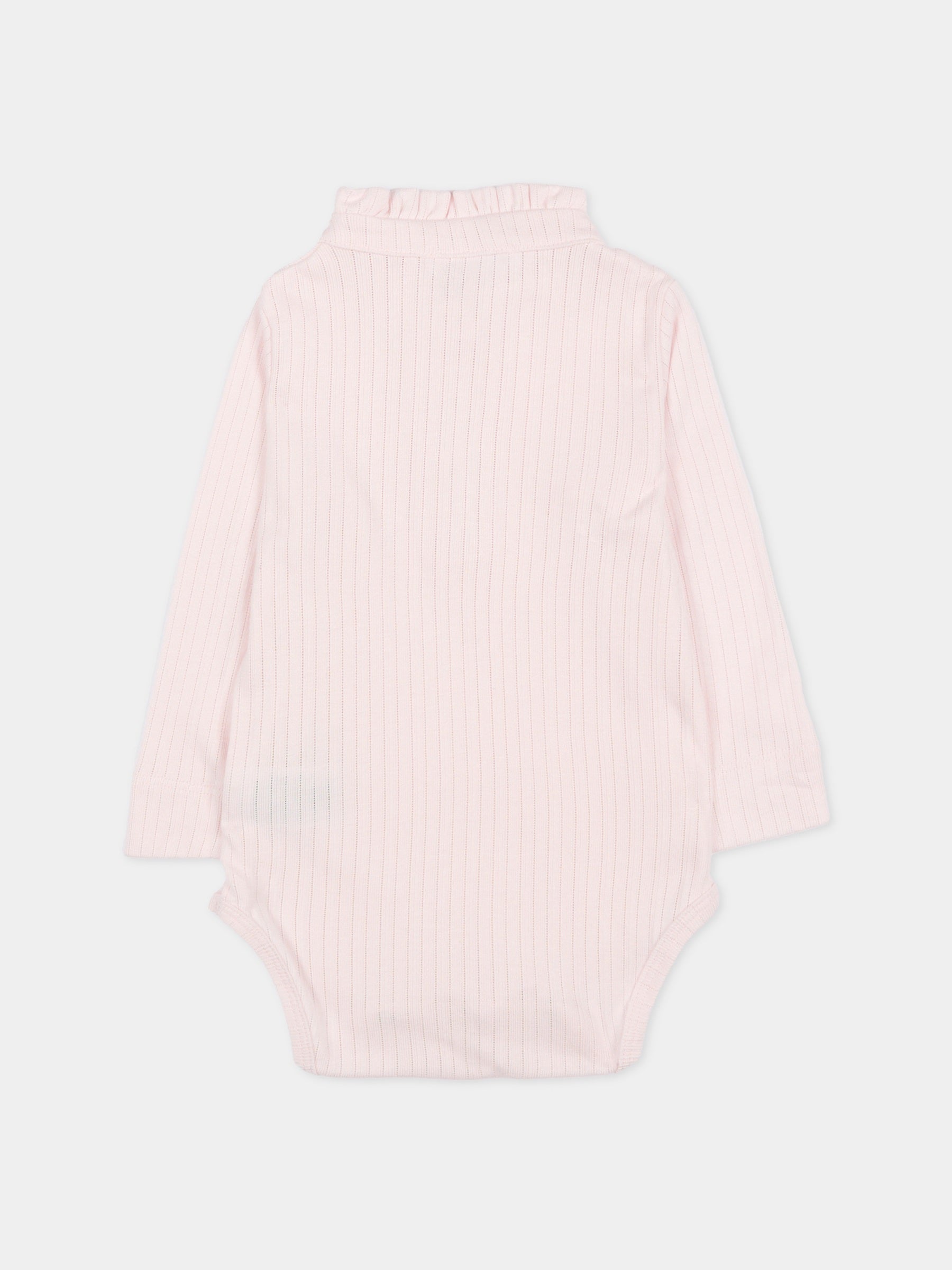 Body rosa per neonata,Bamboom,1021 PINK BLUSH