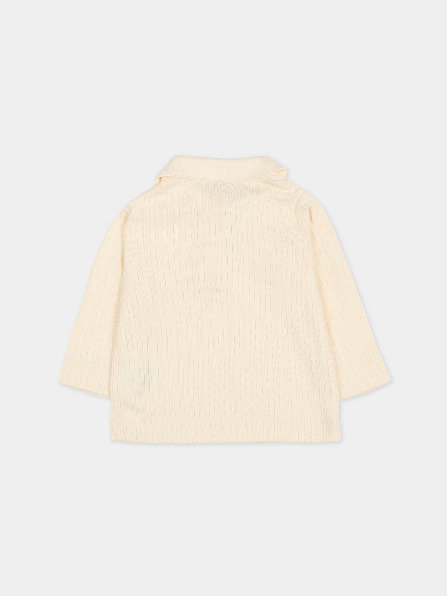 Polo avorio per neonati,Bamboom,1046 WARM WHITE
