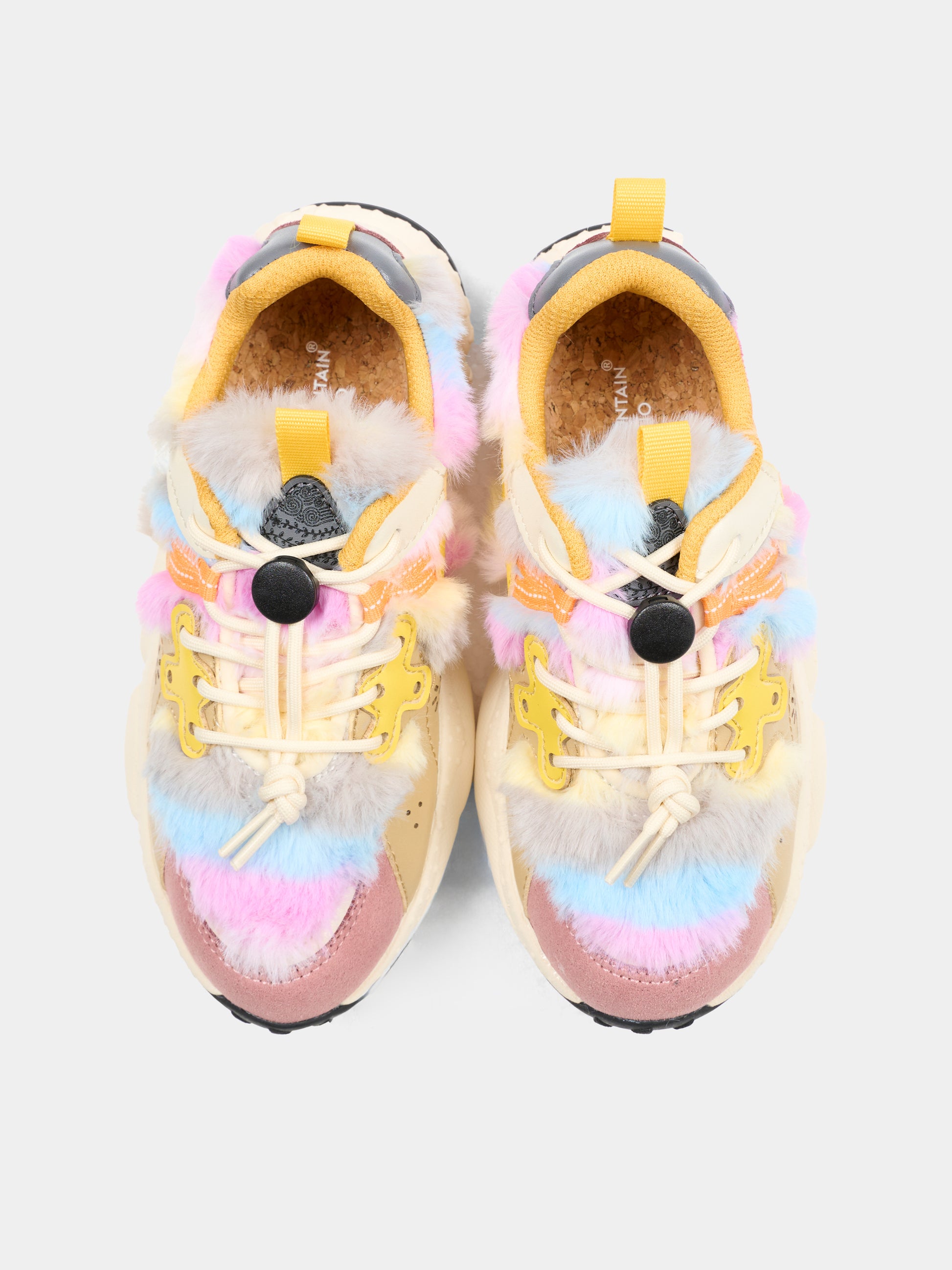 Sneakers Yamano multicolor per bambini con logo,Flower Mountain,0012015497 49 2M80