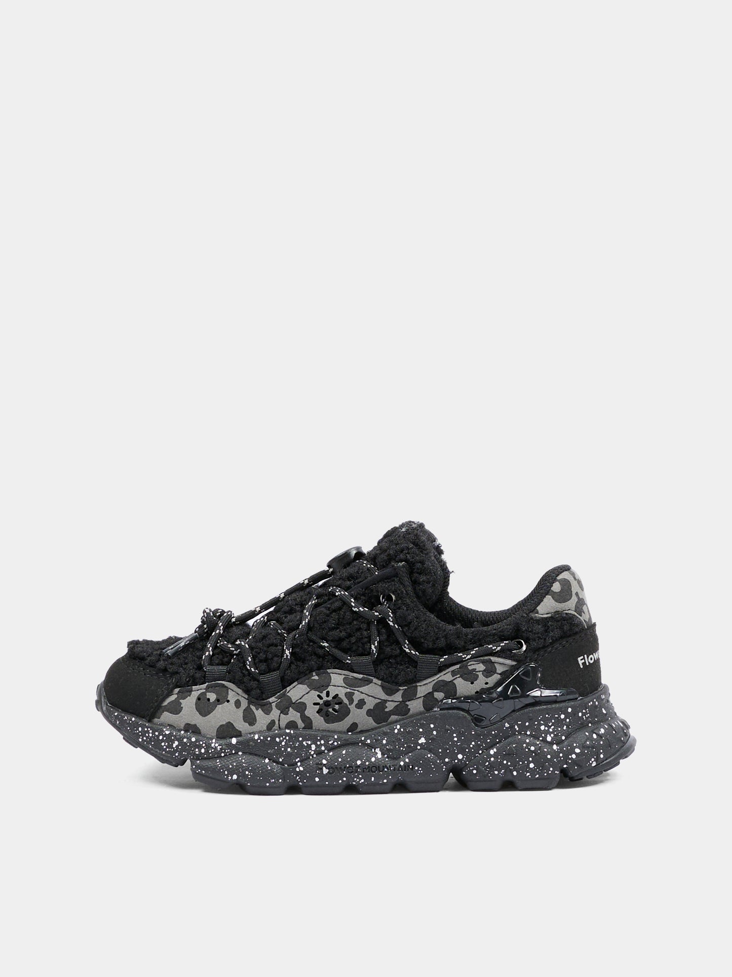 Sneakers Raikiri nere per bambino,Flower Mountain,0012015499 27 1A69