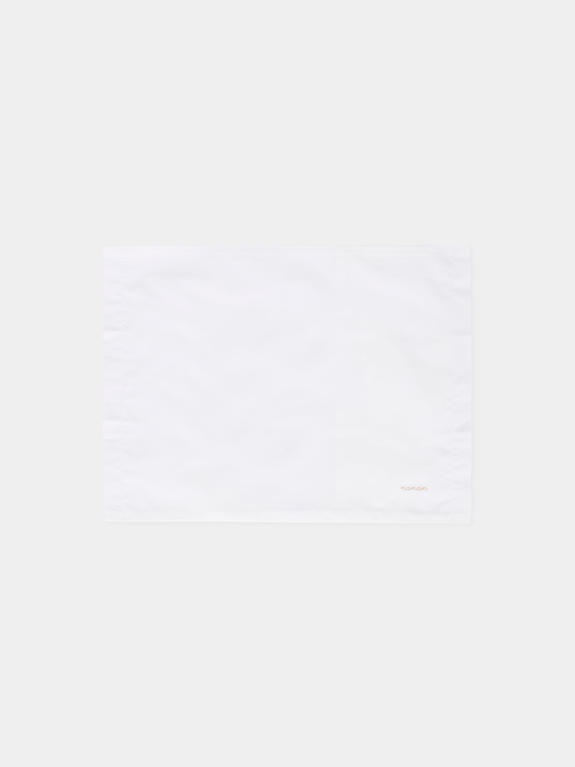 Set lenzuola bianco per neonati con ape e logo,Nanán,I25007BE