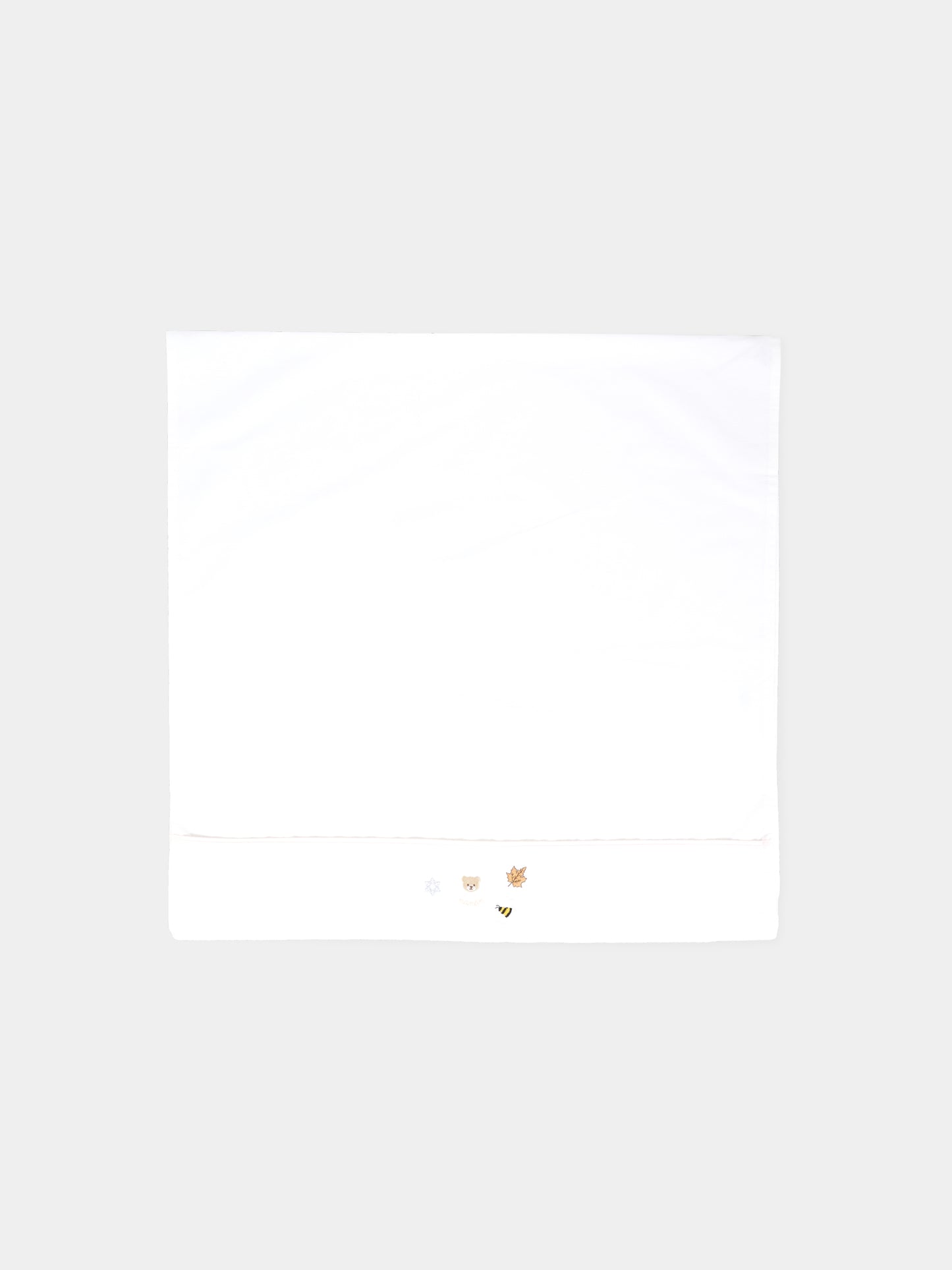 Set lenzuola bianco per neonata con ape e logo,Nanán,I25007R