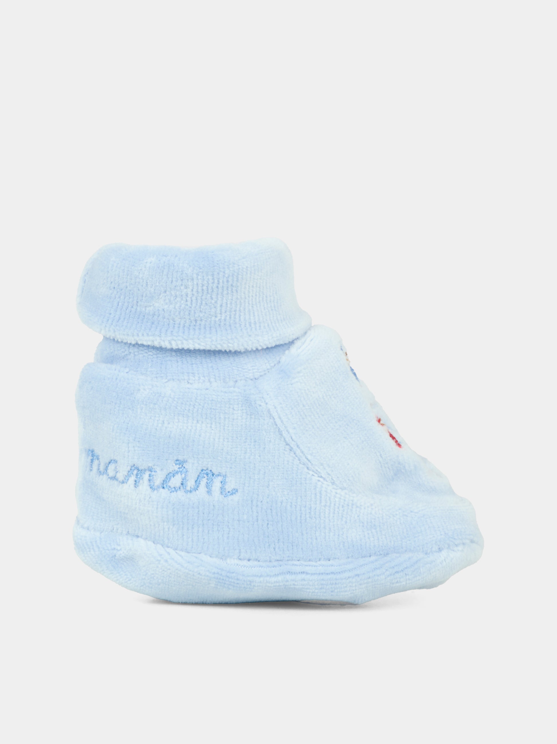 Babbucce celesti per neonato con ruota panoramica,Nanán,I25132A