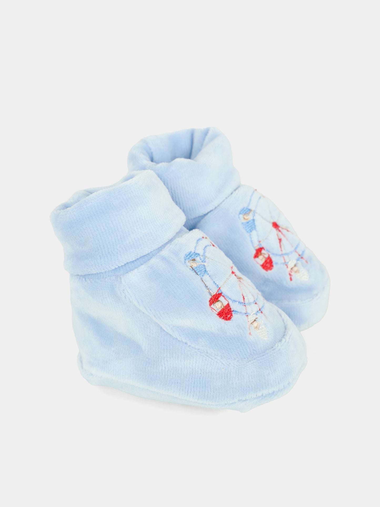 Babbucce celesti per neonato con ruota panoramica,Nanán,I25132A