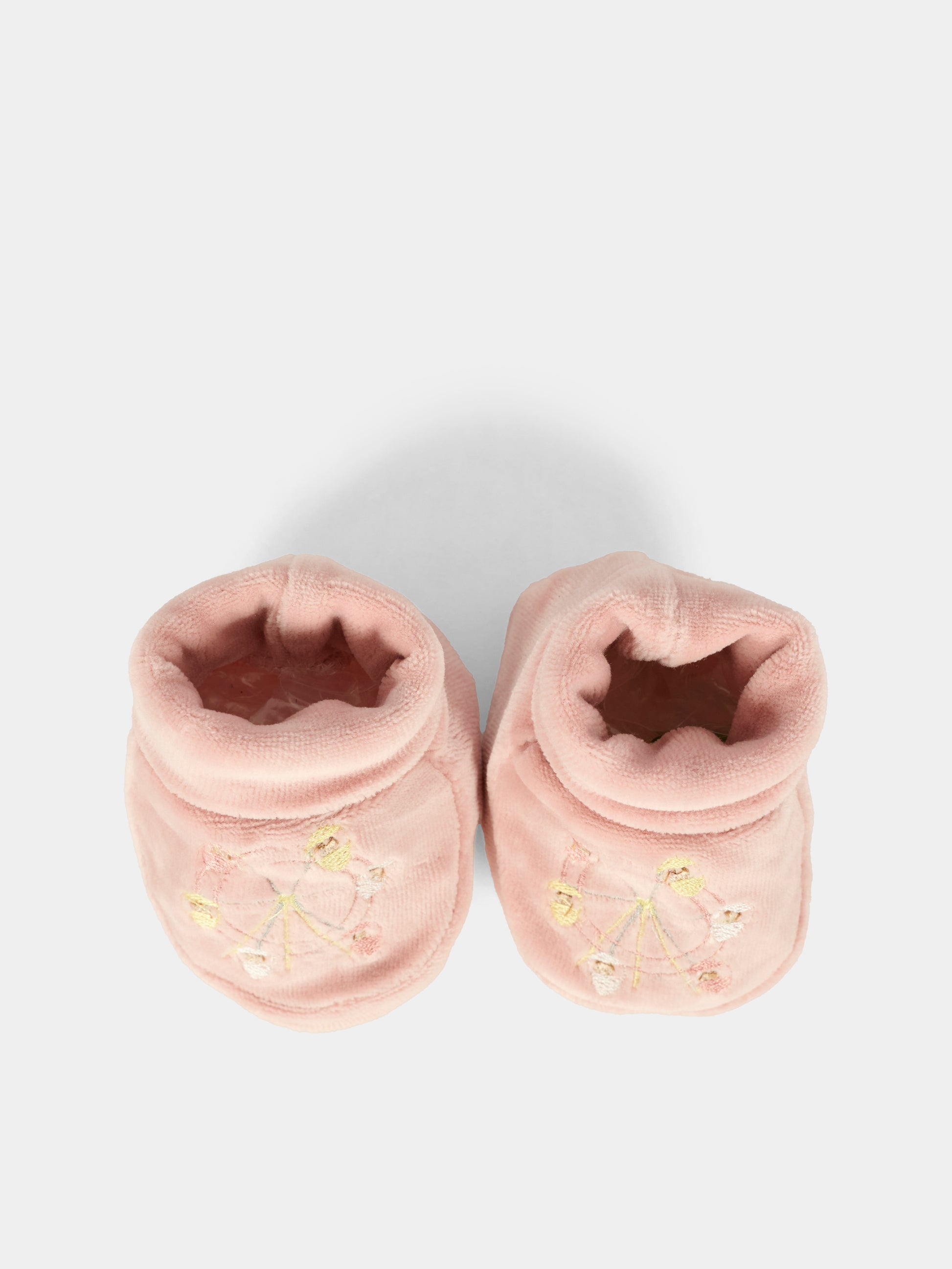 Babbucce rosa per neonata con ruota panoramica,Nanán,I25435R