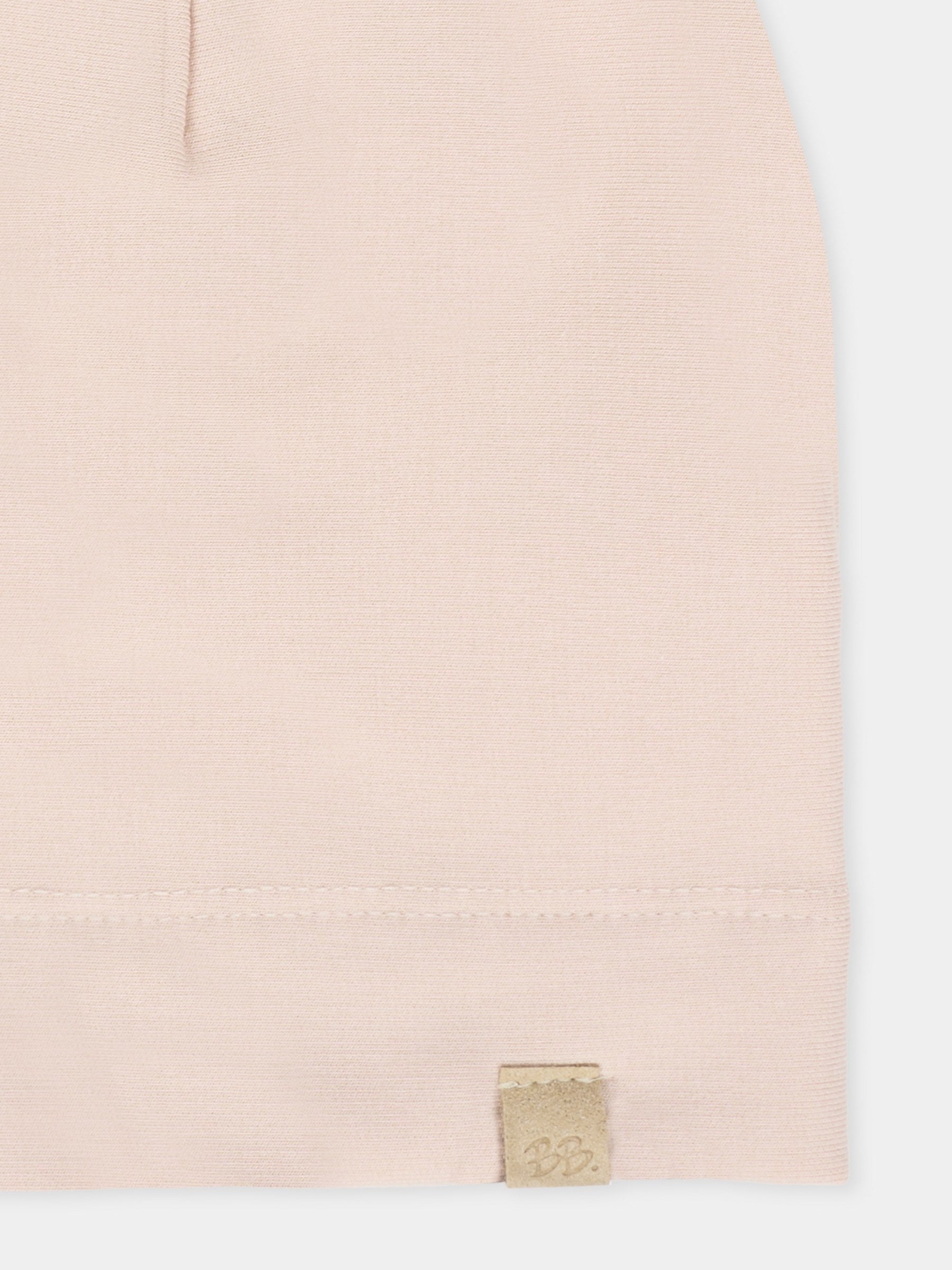 Berretto rosa per neonata,Bamboom,1077 VINTAGE PINK
