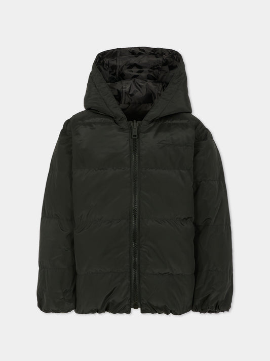 Piumino reversibile nero per bambini con motivo 4G,Givenchy Kids,H30931 09B