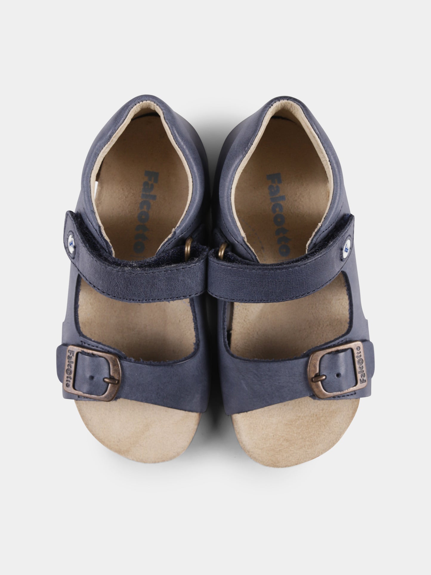 Sandali Bea blu per neonato e bambino,Falcotto,001 1500737 01 0C01 BEA