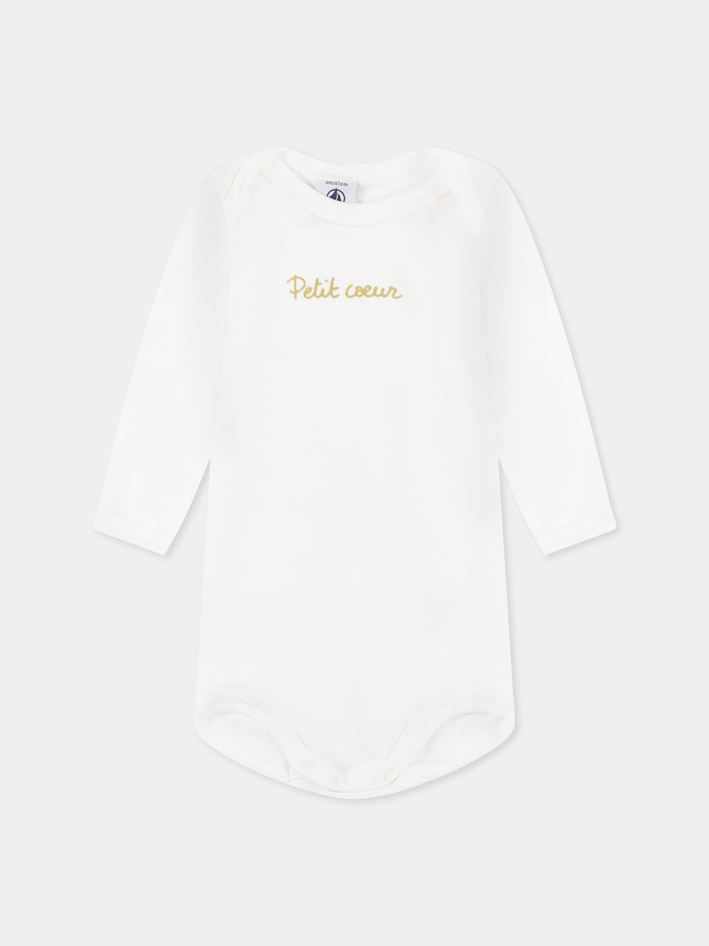 Set body multicolor per neonati con scritta,Petit Bateau,A0BED 00