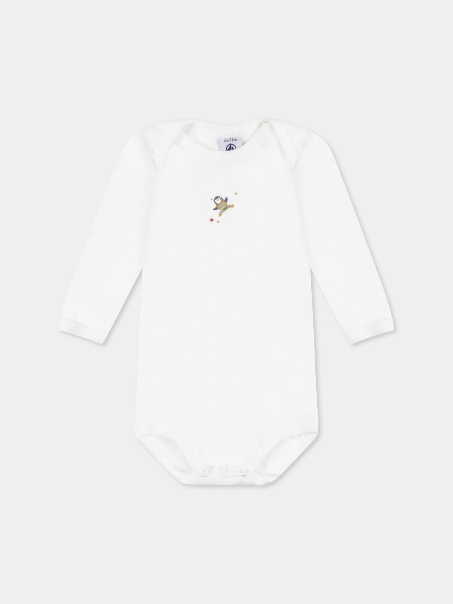 Set body multicolor per neonati con stampa spazio,Petit Bateau,A0BGU 00