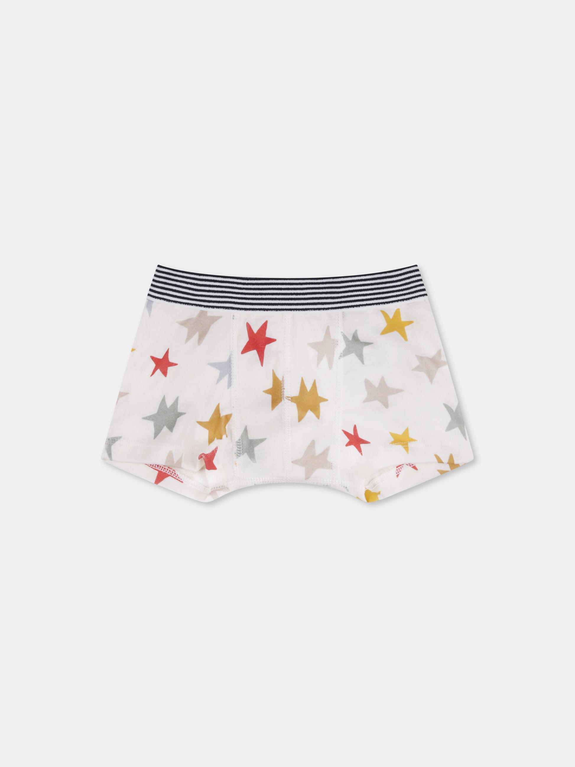 Set boxer multicolor per bambino con stampa spazio,Petit Bateau,A0BH6 00