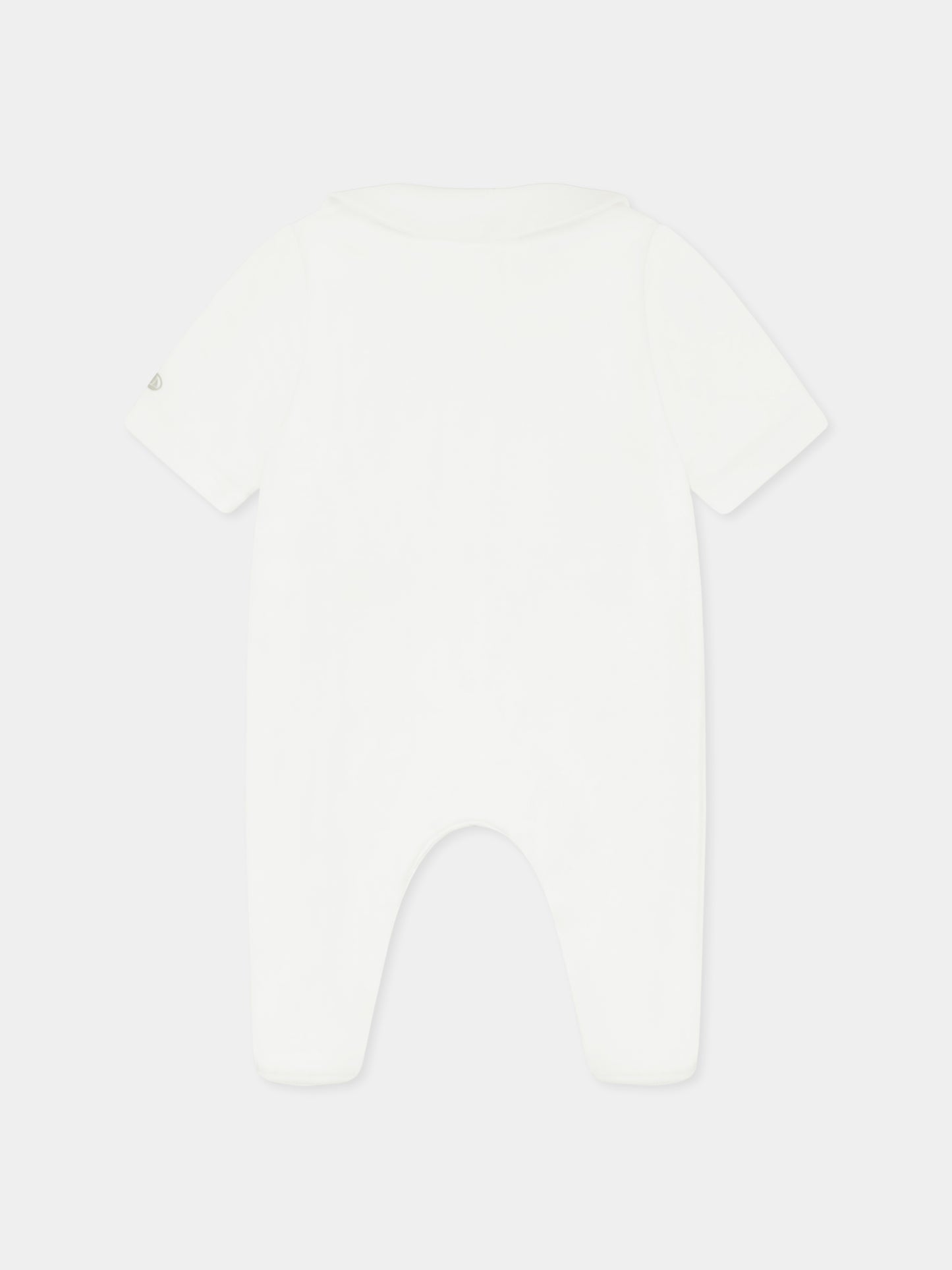 Set tutine bianco per neonati con cuori,Petit Bateau,A09RR 00