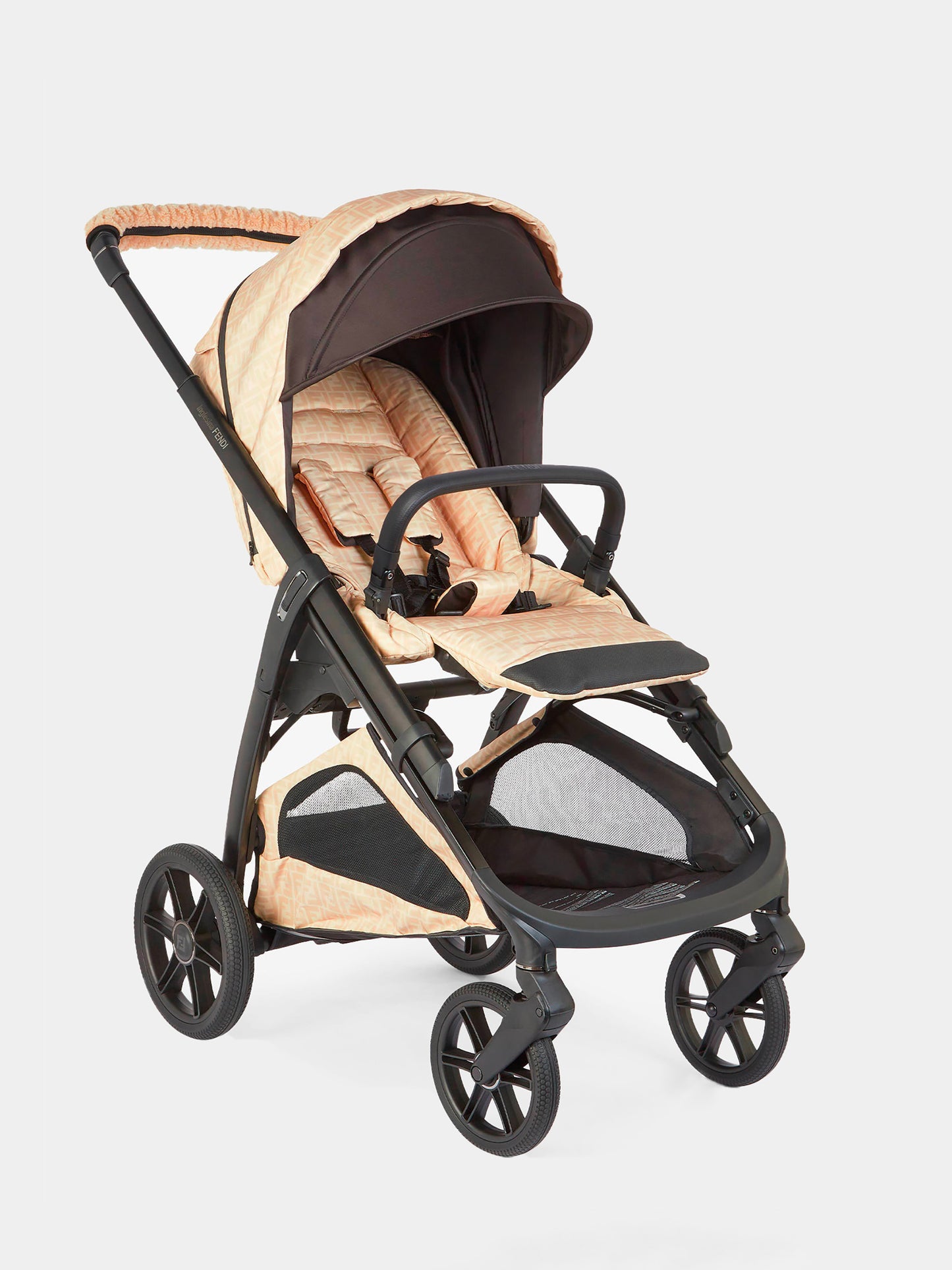 Beige stroller for babykids