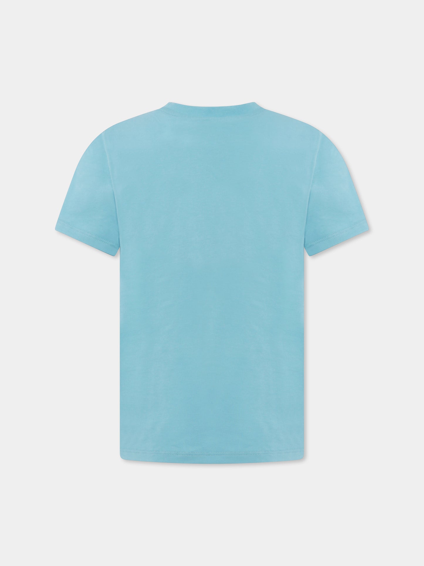 Light blue t-shirt for boy with frog