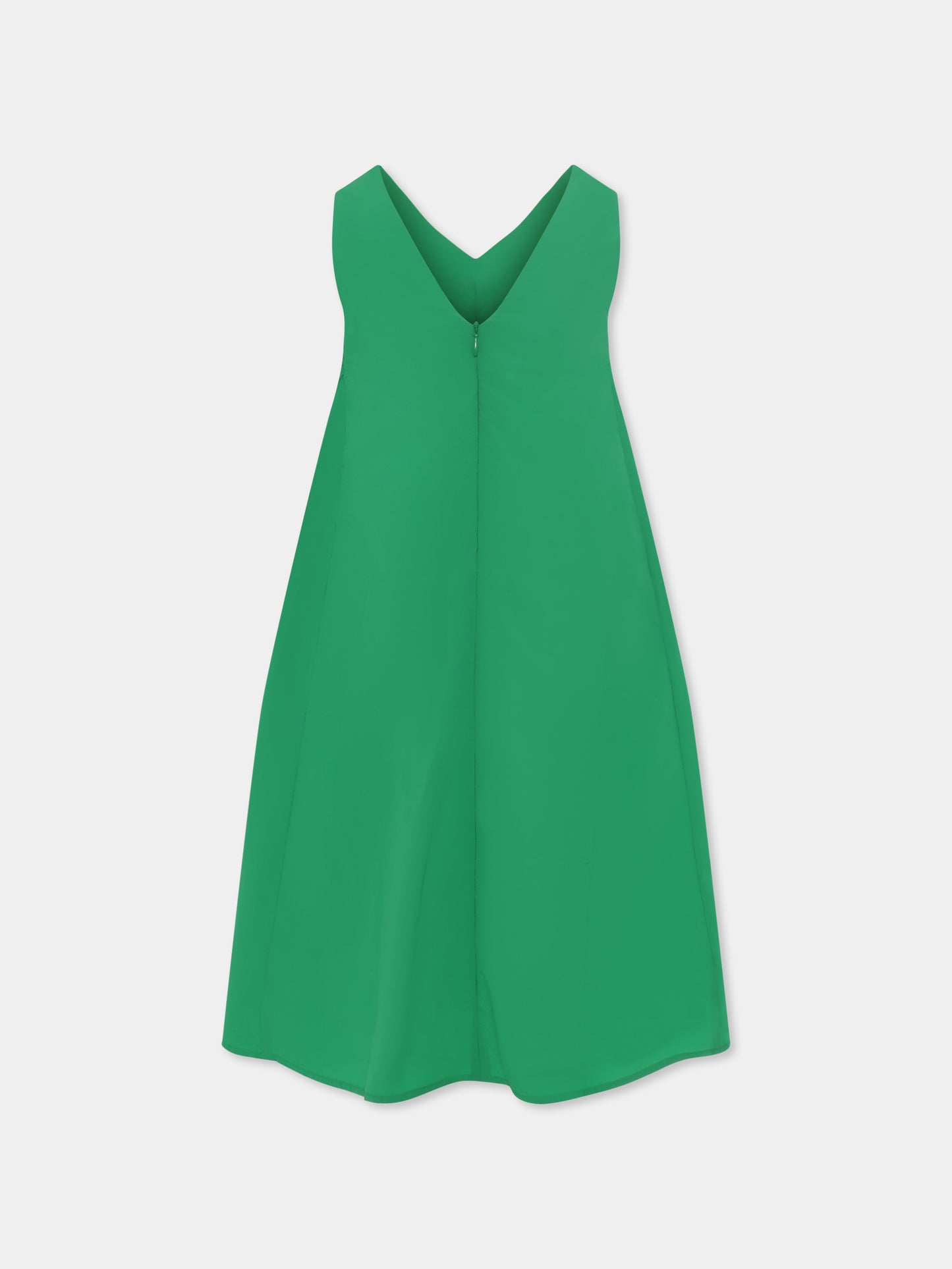 Vestito verde per bambina con logo,Dkny,D62329 709