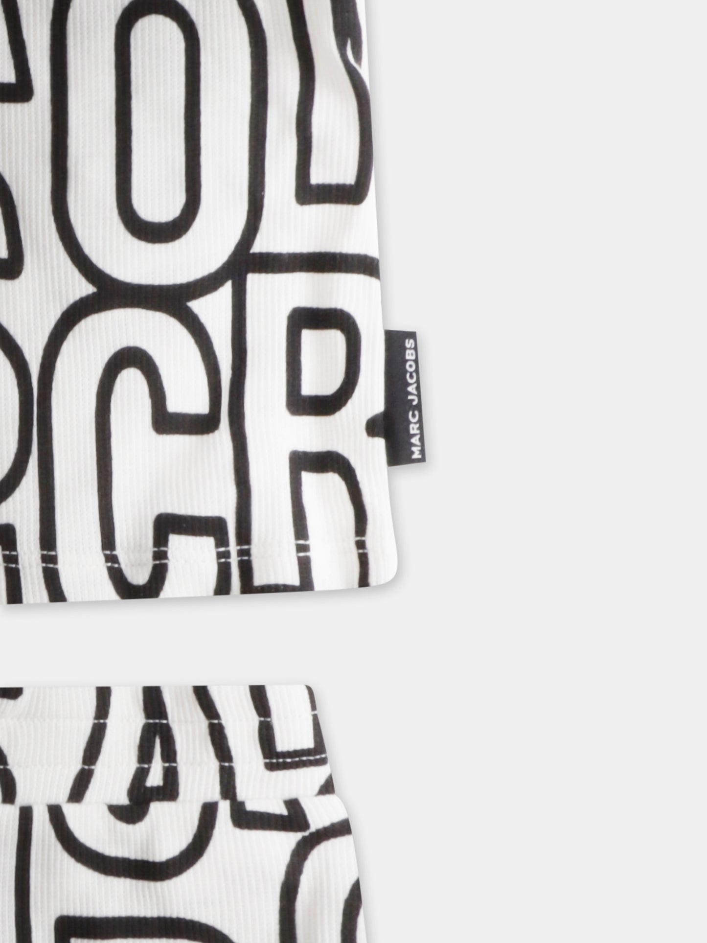 Completo avorio per neonati con logo all over,Marc Jacobs,W60511 126