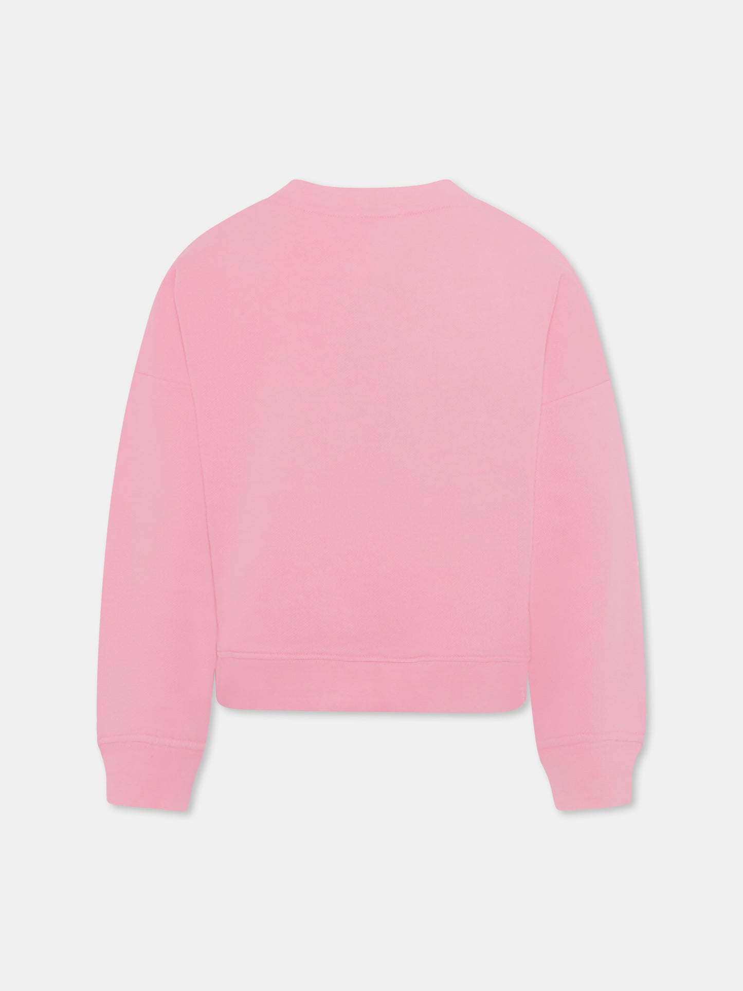 Felpa rosa per bambina con scritta,Billieblush,U20097 462