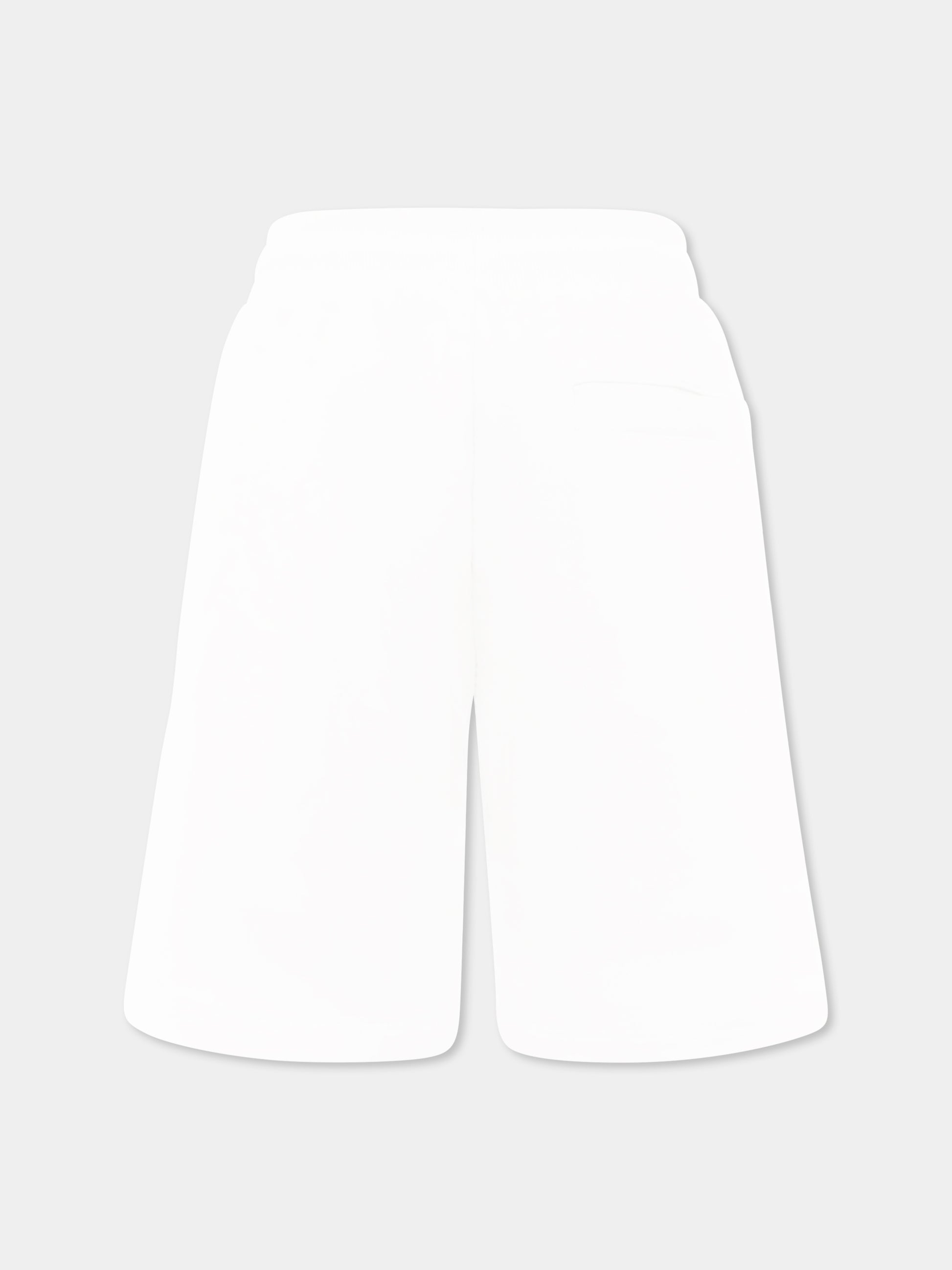 Shorts bianchi per bambino con logo,Marc Jacobs,W60018 10P