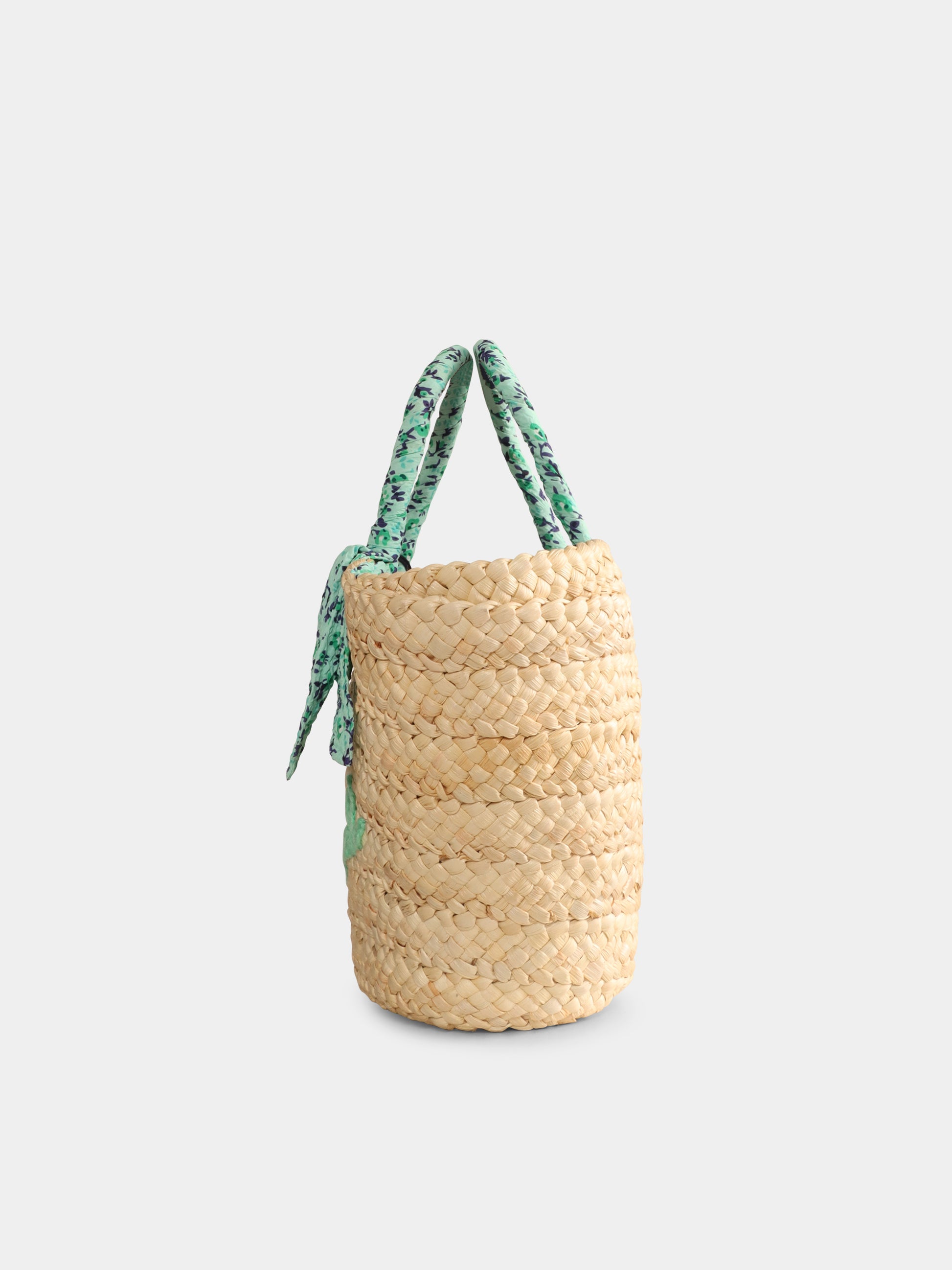 Borsa mare Kylie S beige per bambina con logo,Mc2 Saint Barth,KYL0003 01341F