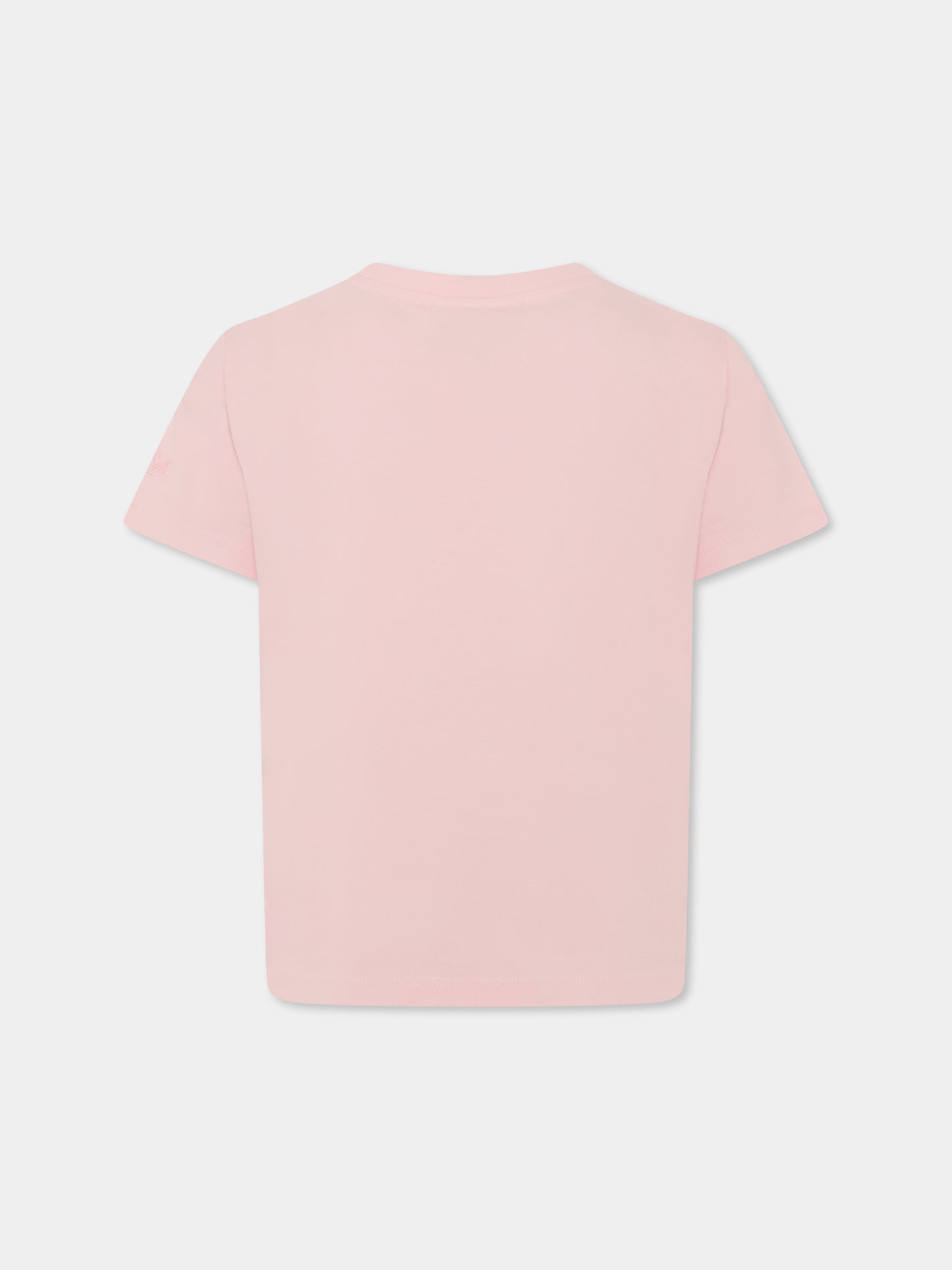 Pink t-shirt for girl with writing