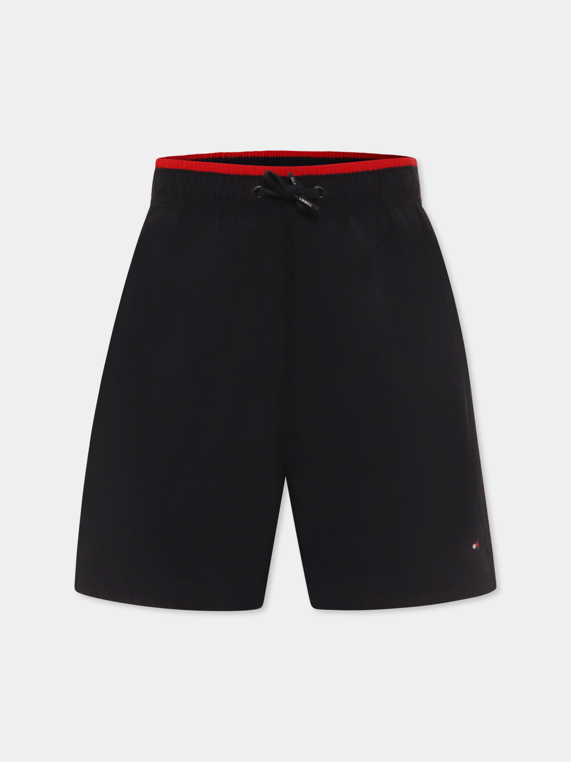 Boxer mare blu per bambino con bandierina,Tommy Hilfiger Junior,UB0UB00526 DW5